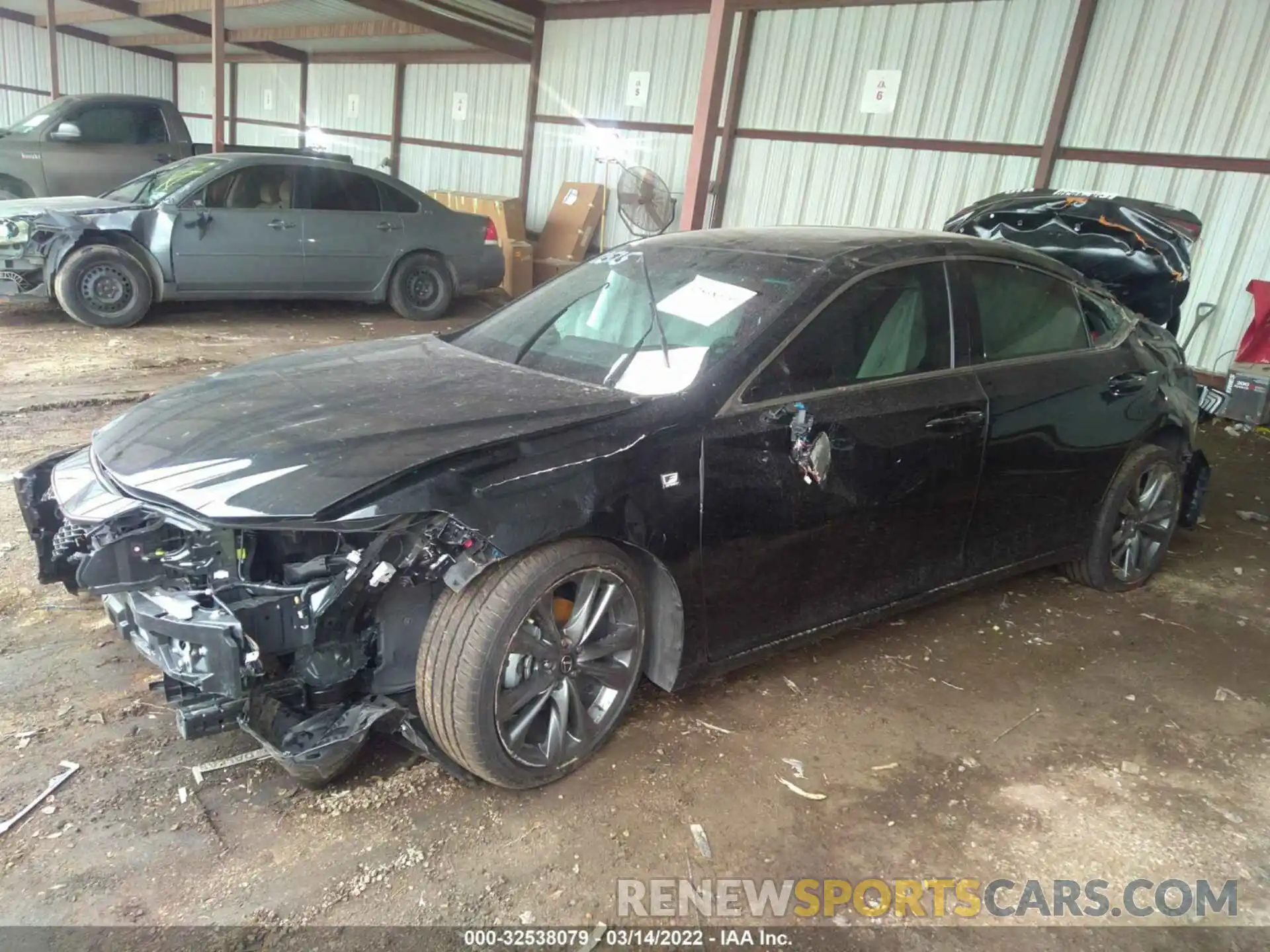 2 Photograph of a damaged car 58AGZ1B10MU105141 LEXUS ES 2021