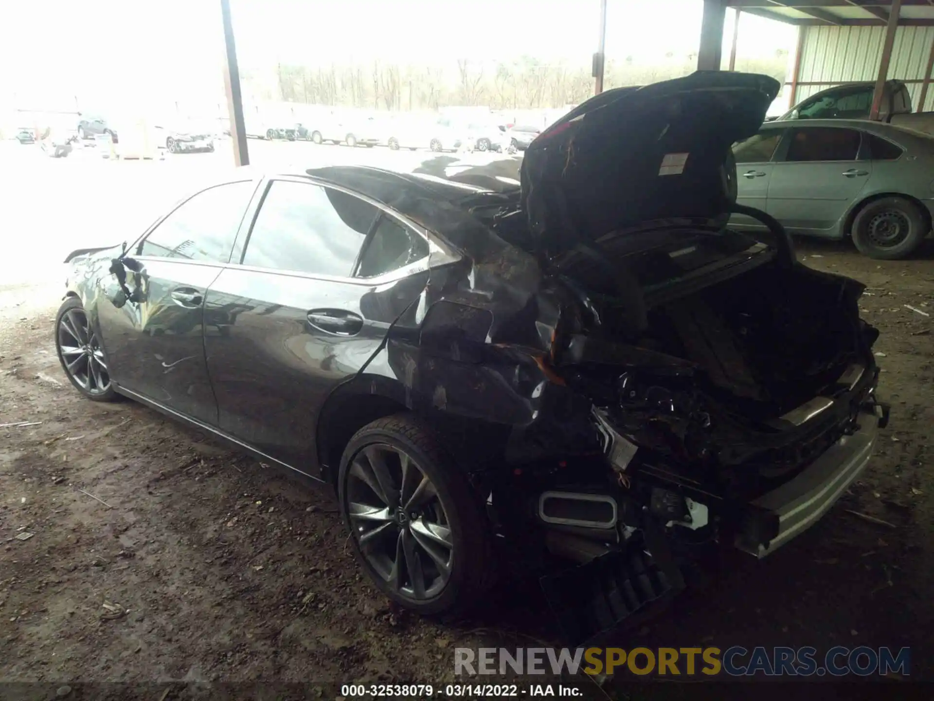 3 Photograph of a damaged car 58AGZ1B10MU105141 LEXUS ES 2021