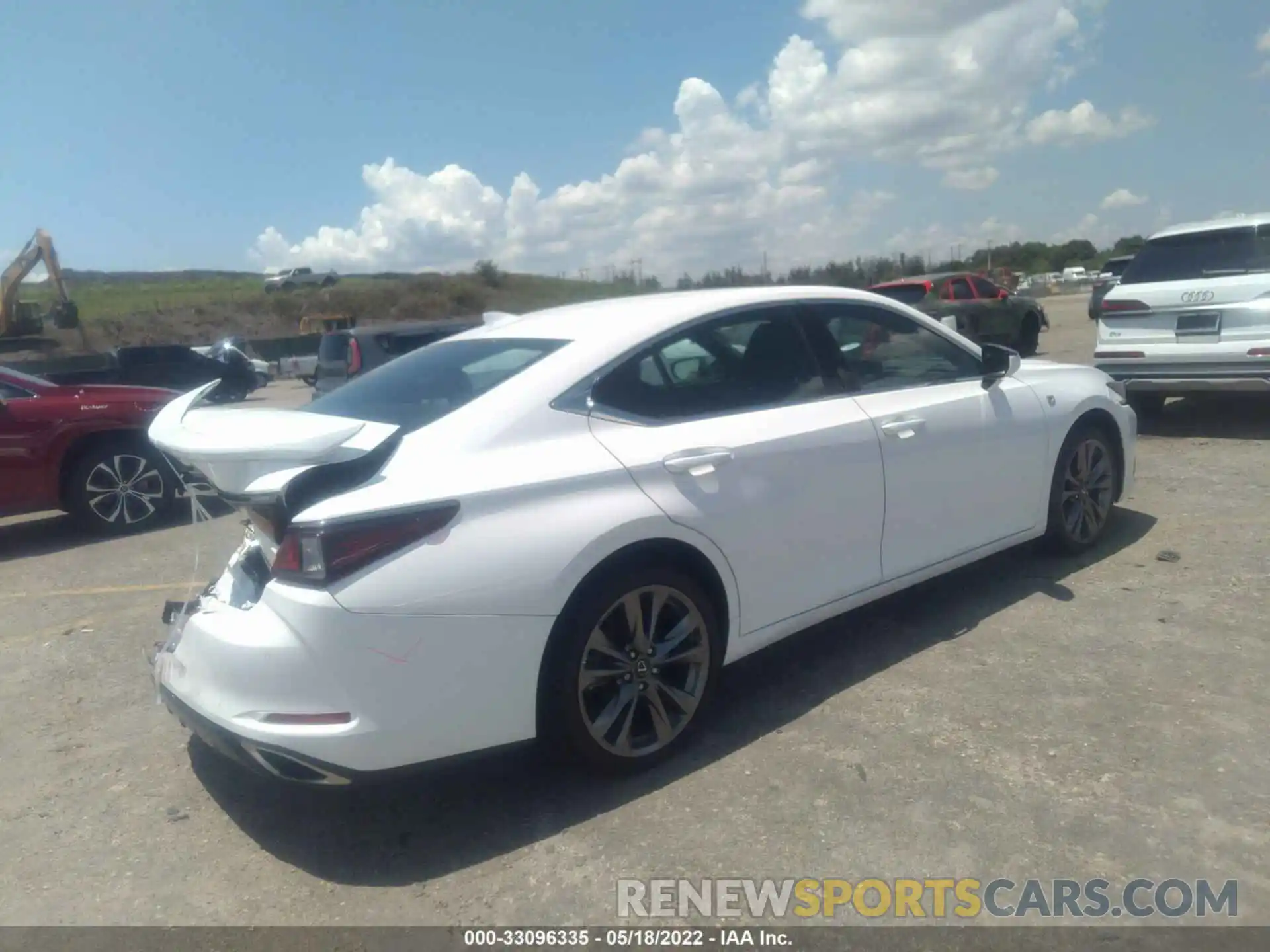 4 Photograph of a damaged car 58AGZ1B11MU090973 LEXUS ES 2021