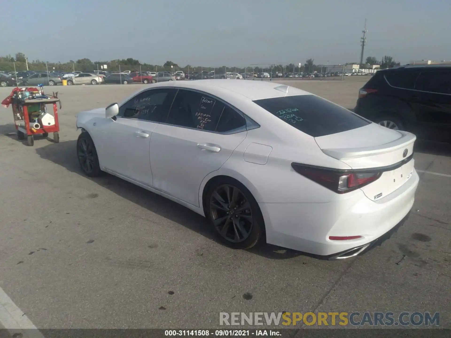 3 Photograph of a damaged car 58AGZ1B12MU104802 LEXUS ES 2021