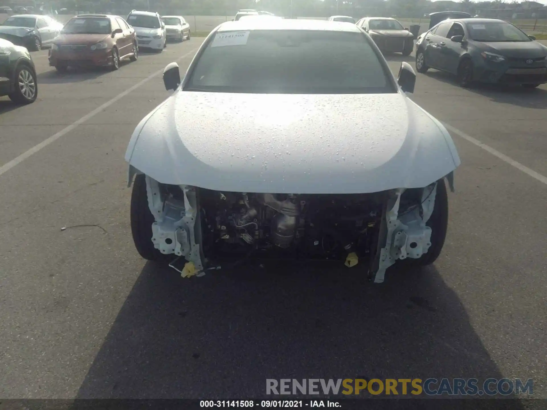 6 Photograph of a damaged car 58AGZ1B12MU104802 LEXUS ES 2021