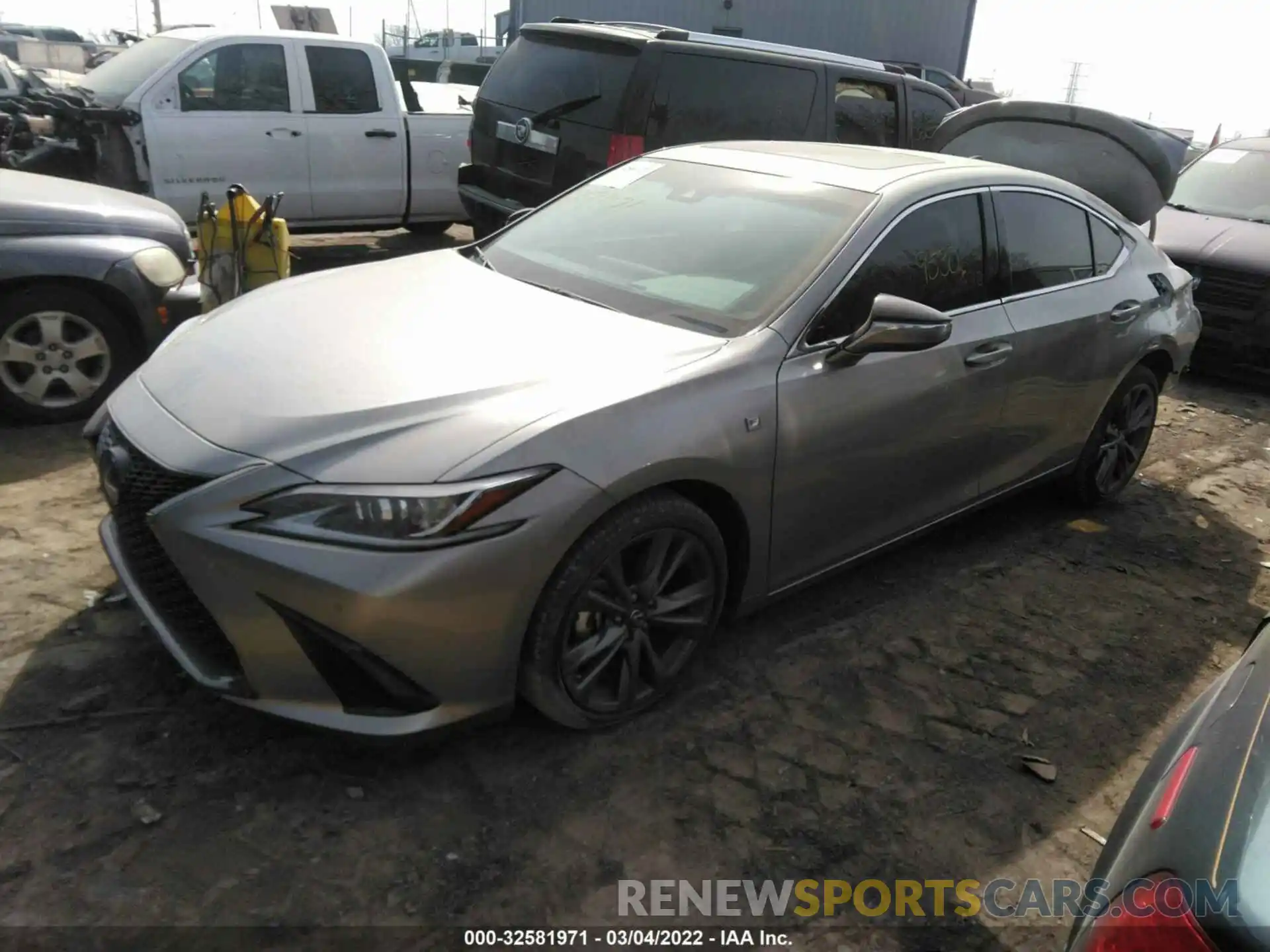 2 Photograph of a damaged car 58AGZ1B12MU106565 LEXUS ES 2021