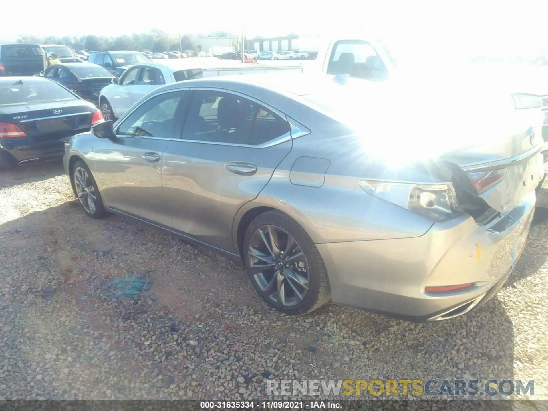 3 Photograph of a damaged car 58AGZ1B18MU101368 LEXUS ES 2021