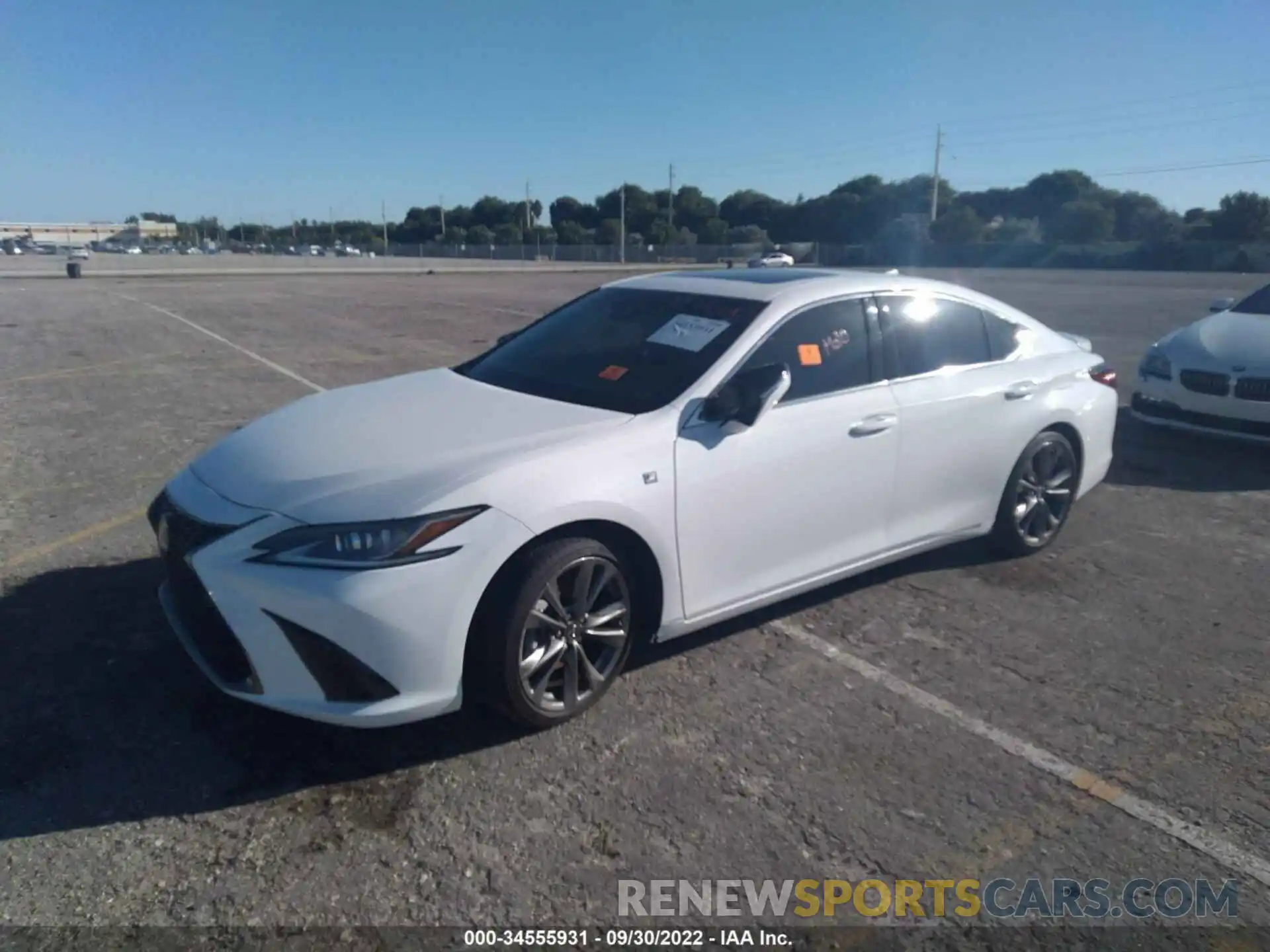 2 Photograph of a damaged car 58AGZ1B1XMU083343 LEXUS ES 2021