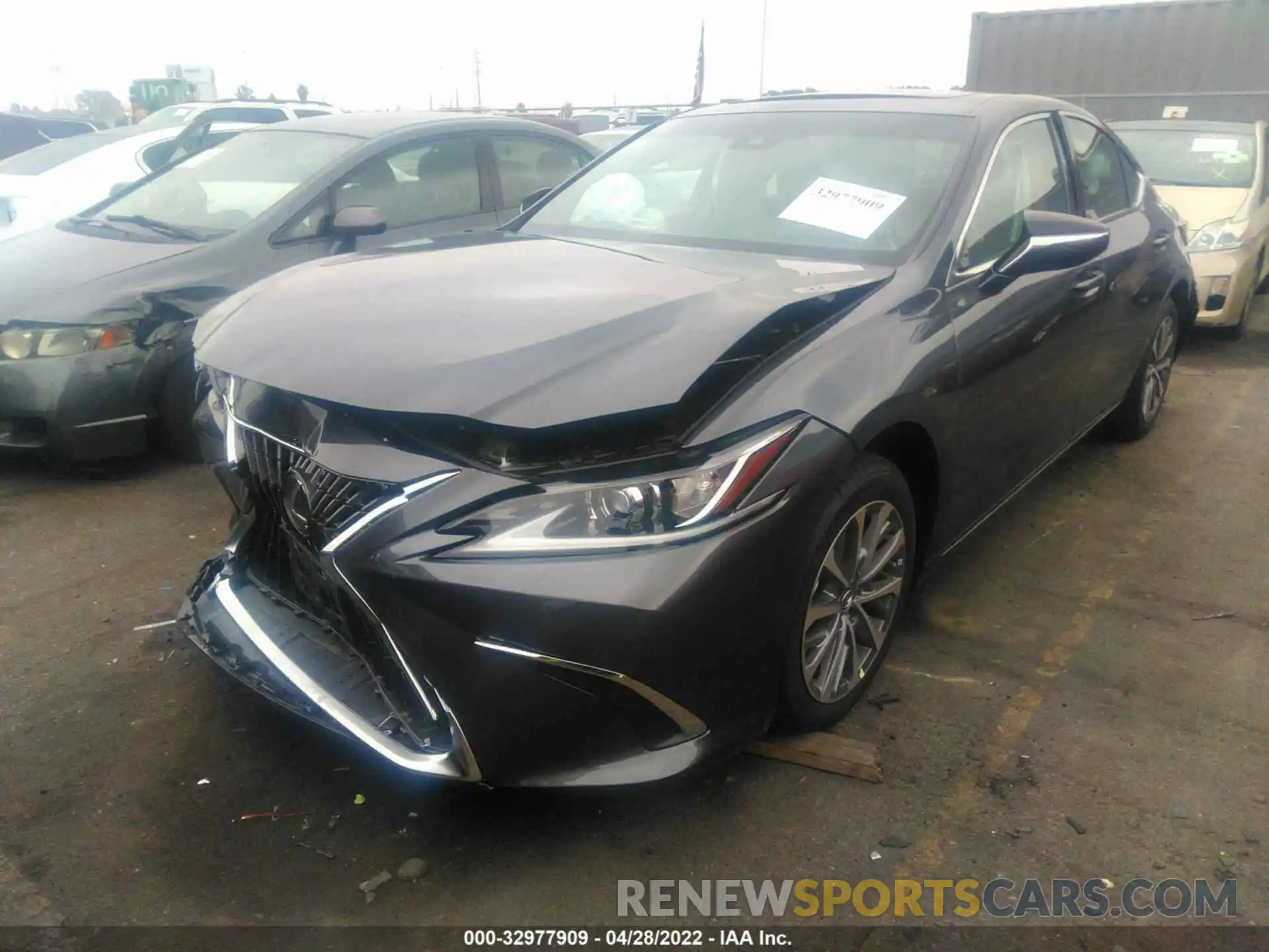 2 Photograph of a damaged car 58ACZ1B1XNU122397 LEXUS ES 2022