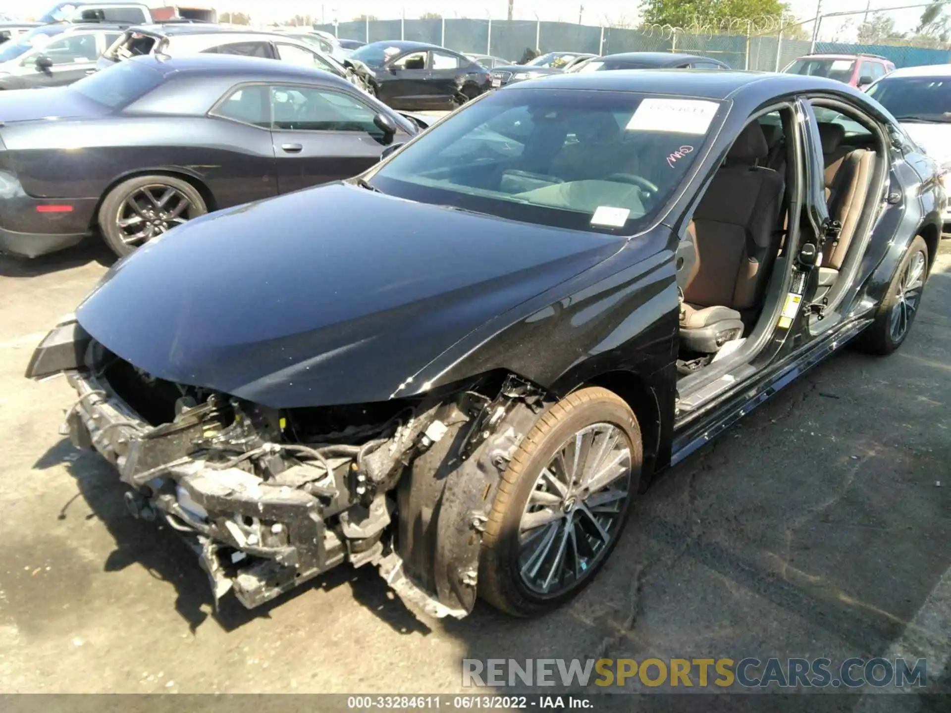 6 Photograph of a damaged car 58ADA1C15NU017387 LEXUS ES 2022