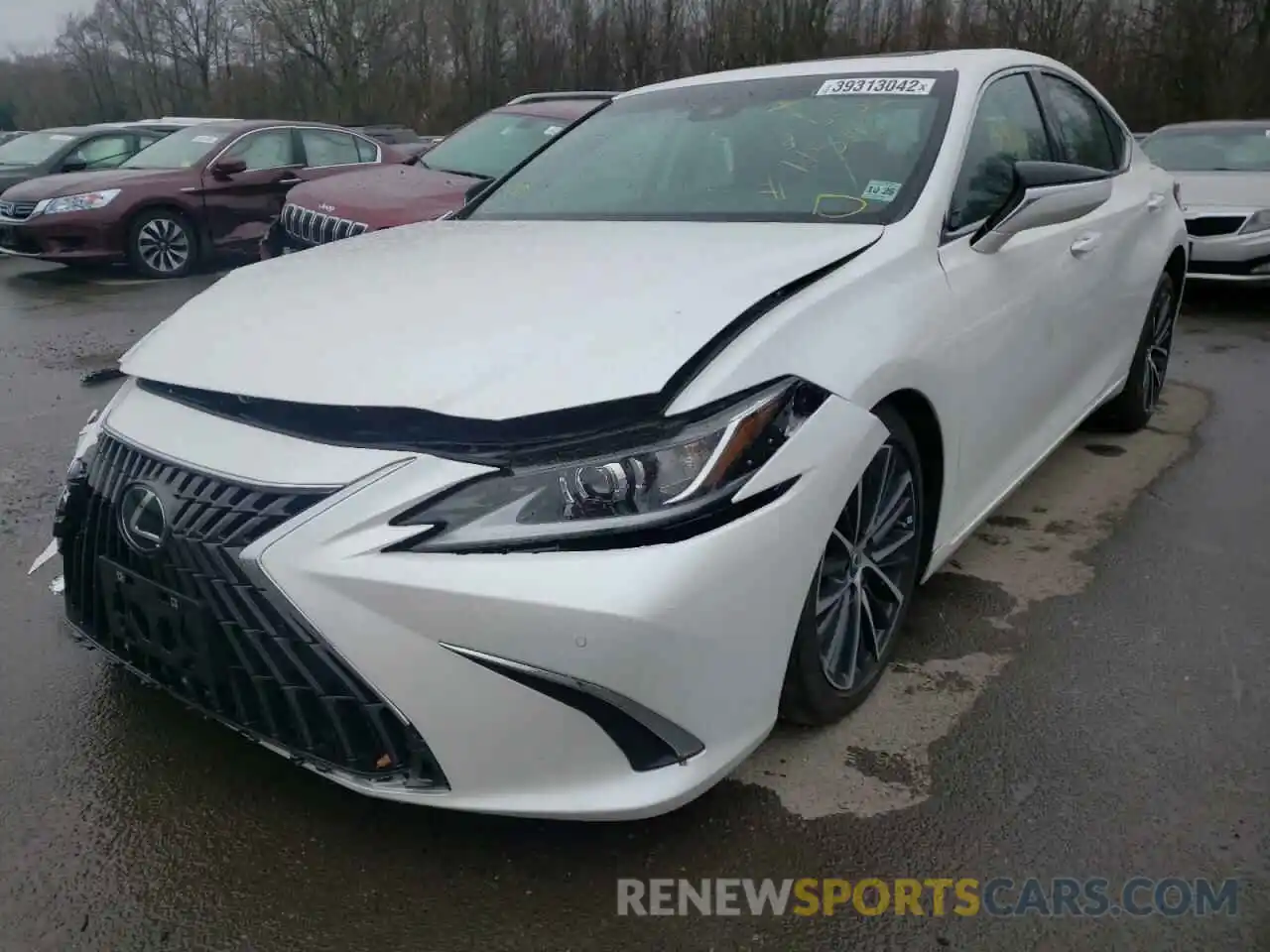 2 Photograph of a damaged car 58ADZ1B11NU111518 LEXUS ES 2022