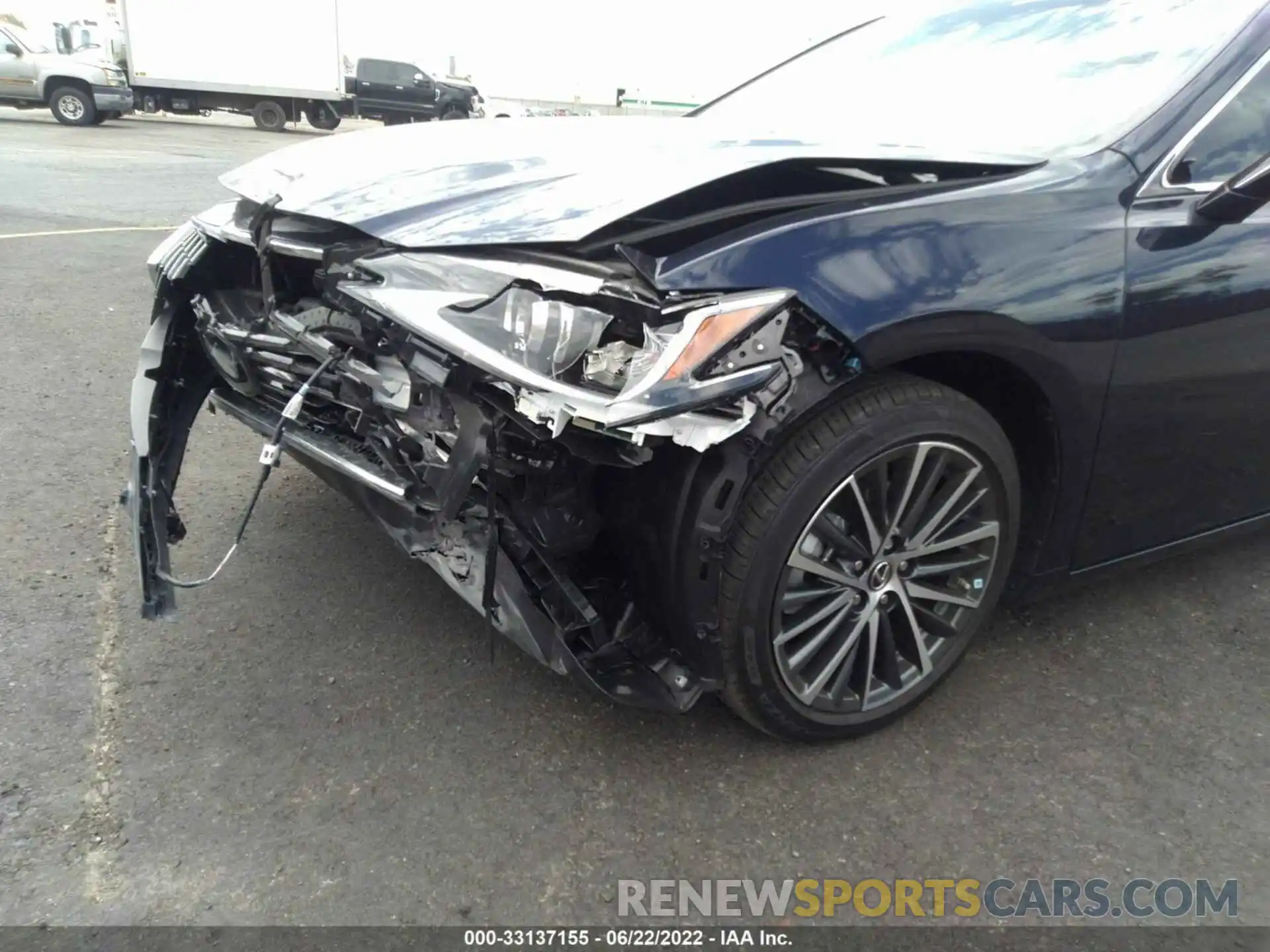 6 Photograph of a damaged car 58ADZ1B15NU120545 LEXUS ES 2022