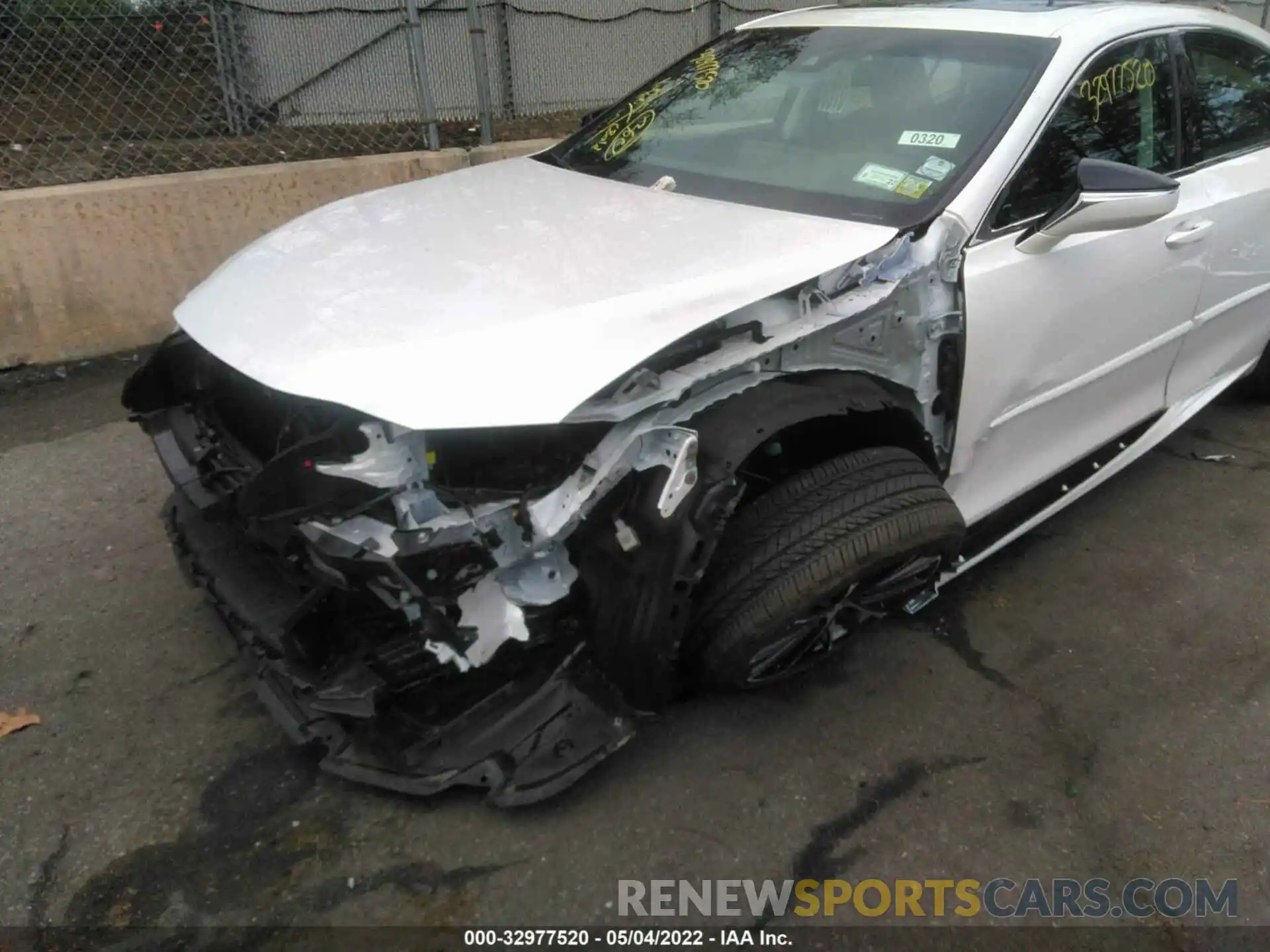 6 Photograph of a damaged car 58ADZ1B18NU115615 LEXUS ES 2022