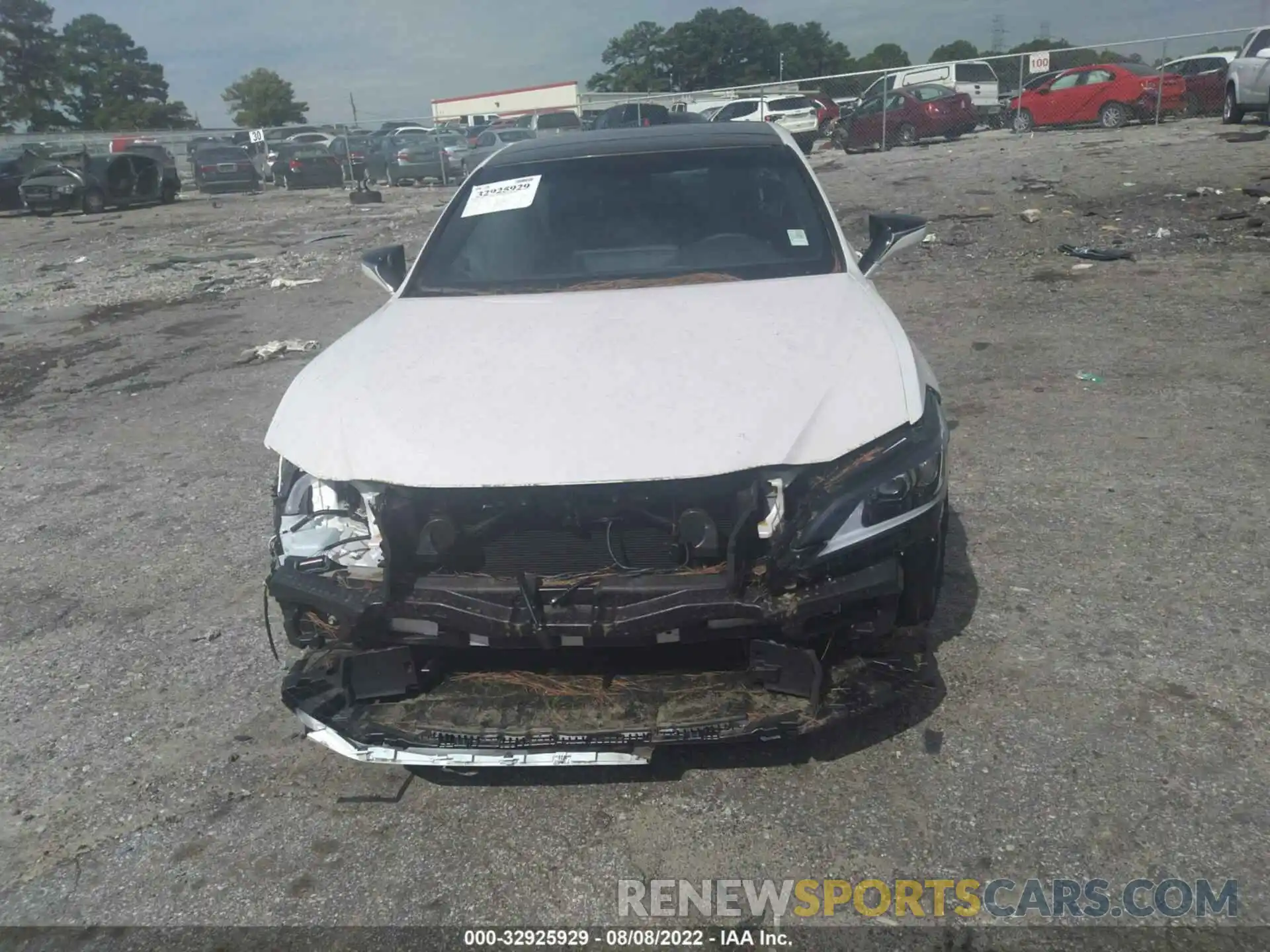 6 Photograph of a damaged car 58ADZ1B19NU116627 LEXUS ES 2022