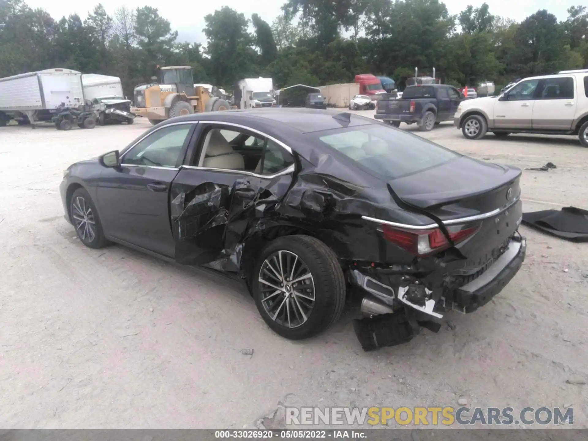 3 Photograph of a damaged car 58ADZ1B1XNU126891 LEXUS ES 2022