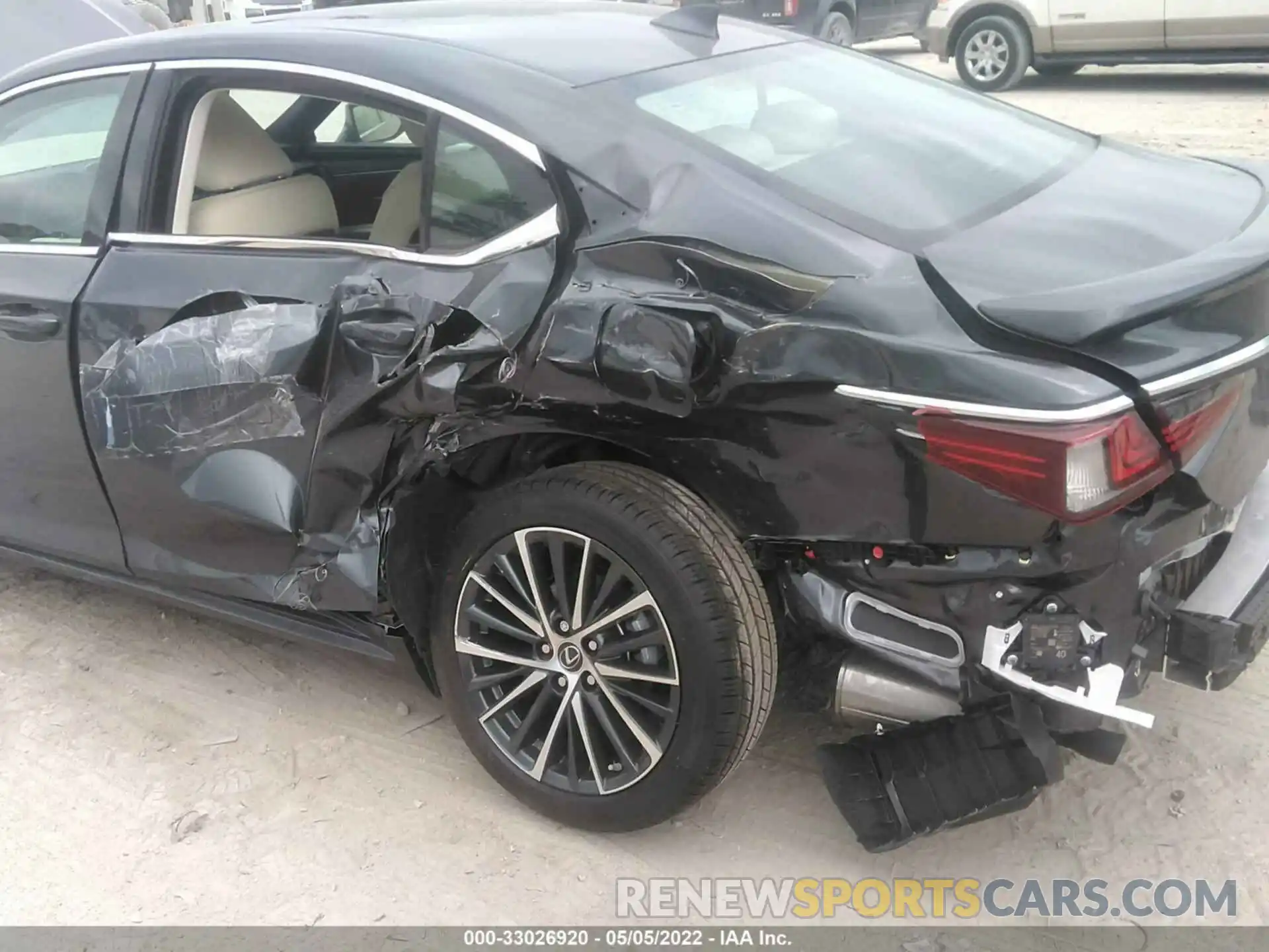 6 Photograph of a damaged car 58ADZ1B1XNU126891 LEXUS ES 2022