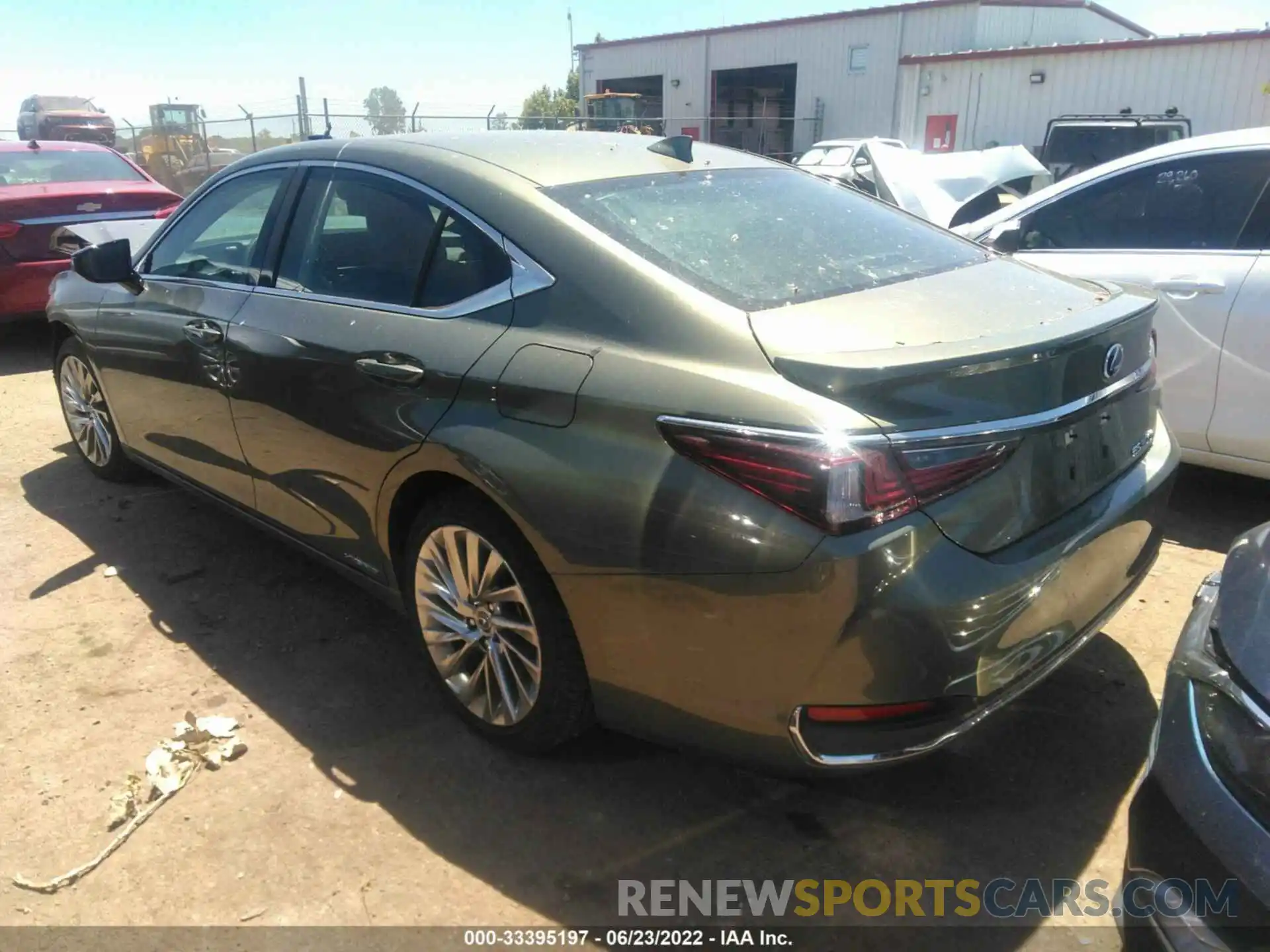 3 Photograph of a damaged car 58AEA1C14NU016347 LEXUS ES 2022