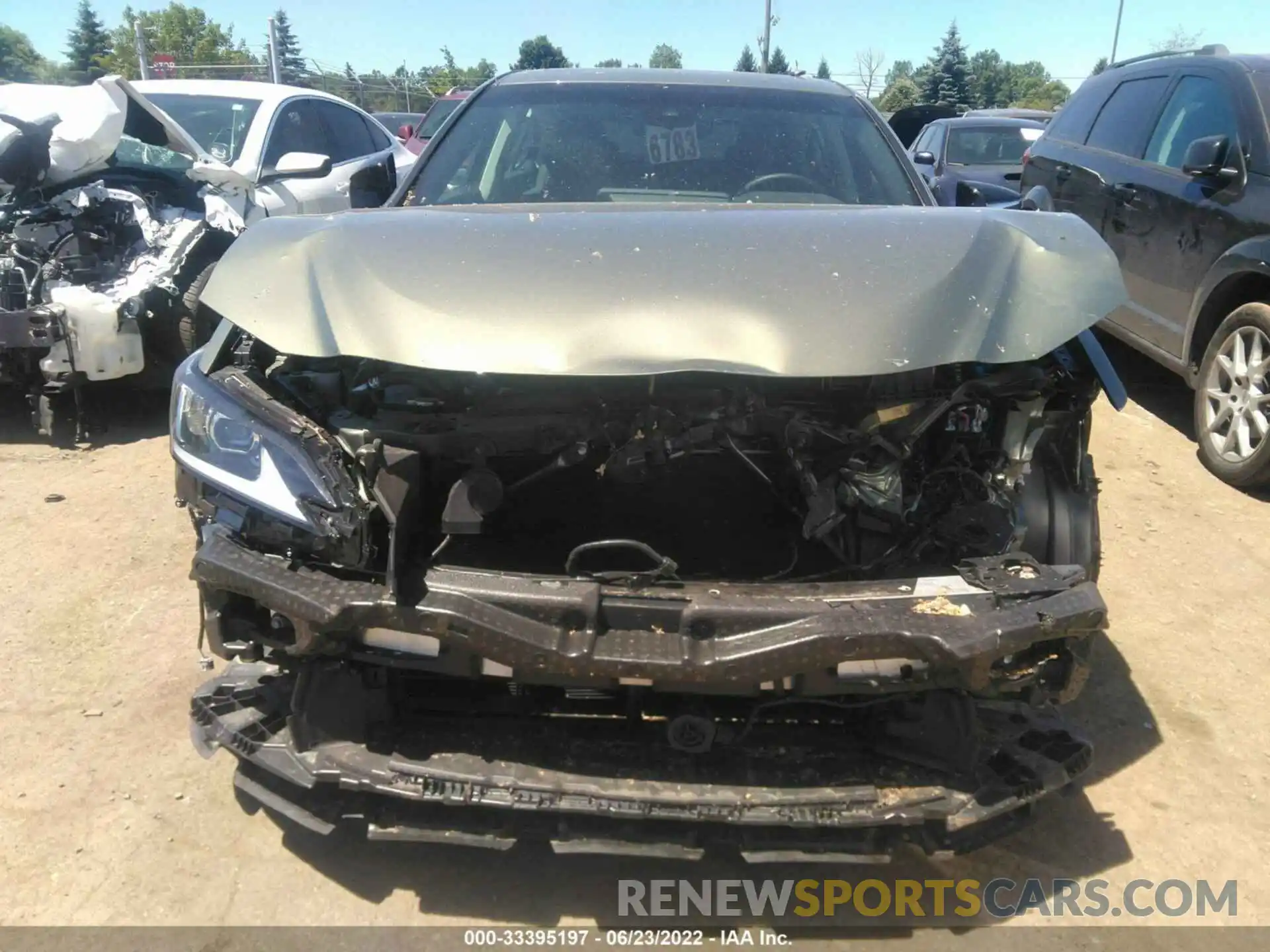 6 Photograph of a damaged car 58AEA1C14NU016347 LEXUS ES 2022