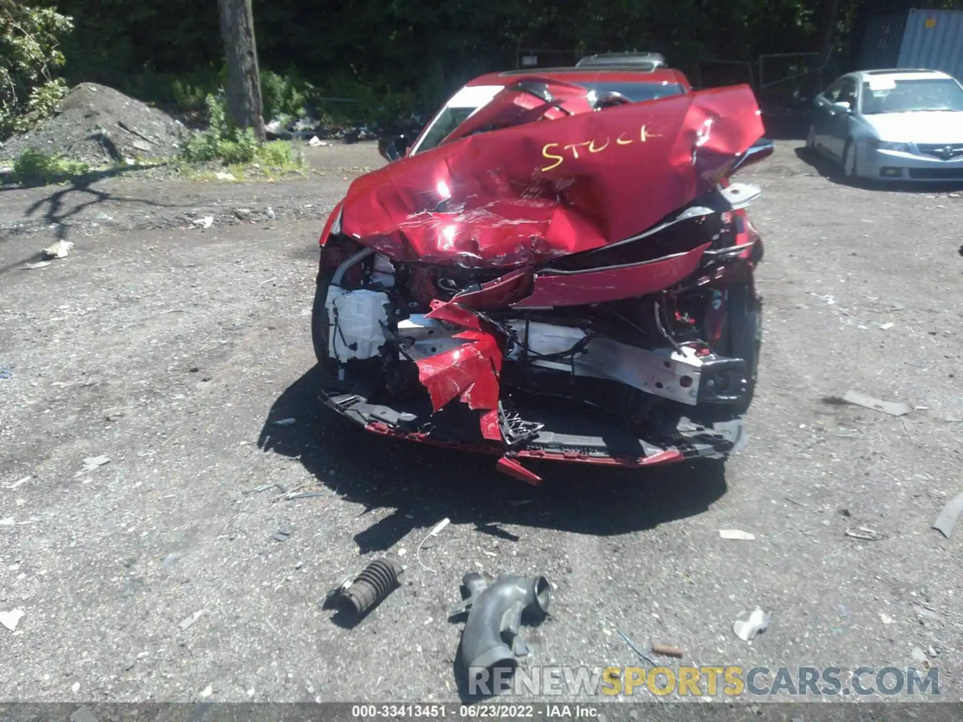 6 Photograph of a damaged car 58AGZ1B16NU117456 LEXUS ES 2022