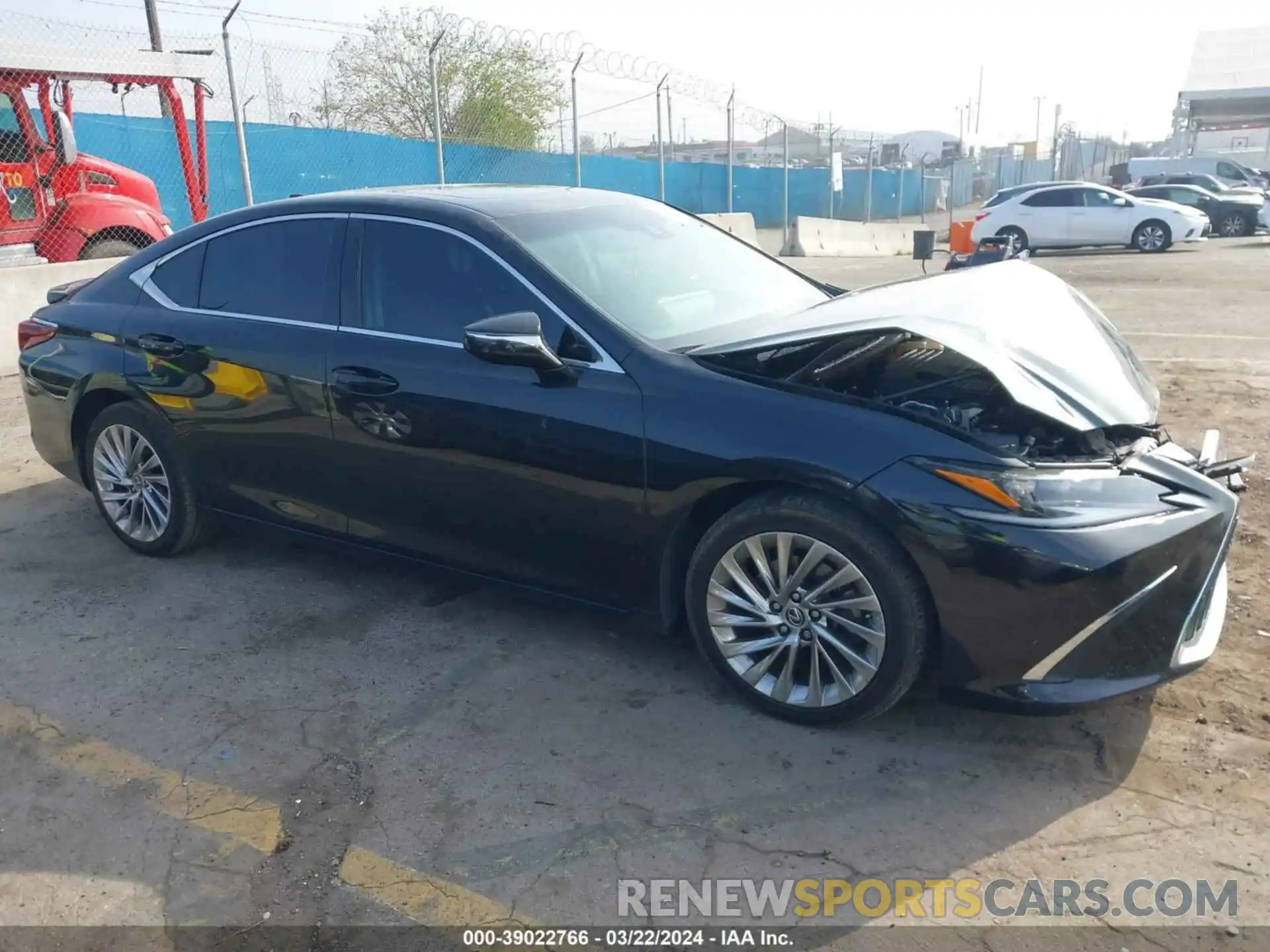 13 Photograph of a damaged car 58AEA1C12PU027771 LEXUS ES 2023