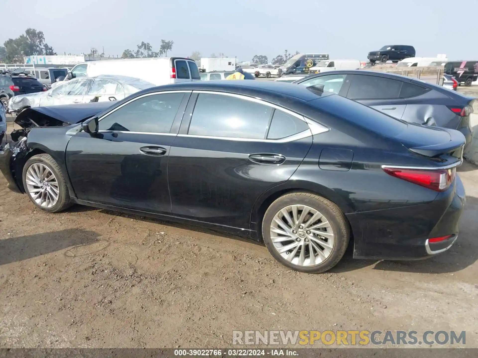 14 Photograph of a damaged car 58AEA1C12PU027771 LEXUS ES 2023