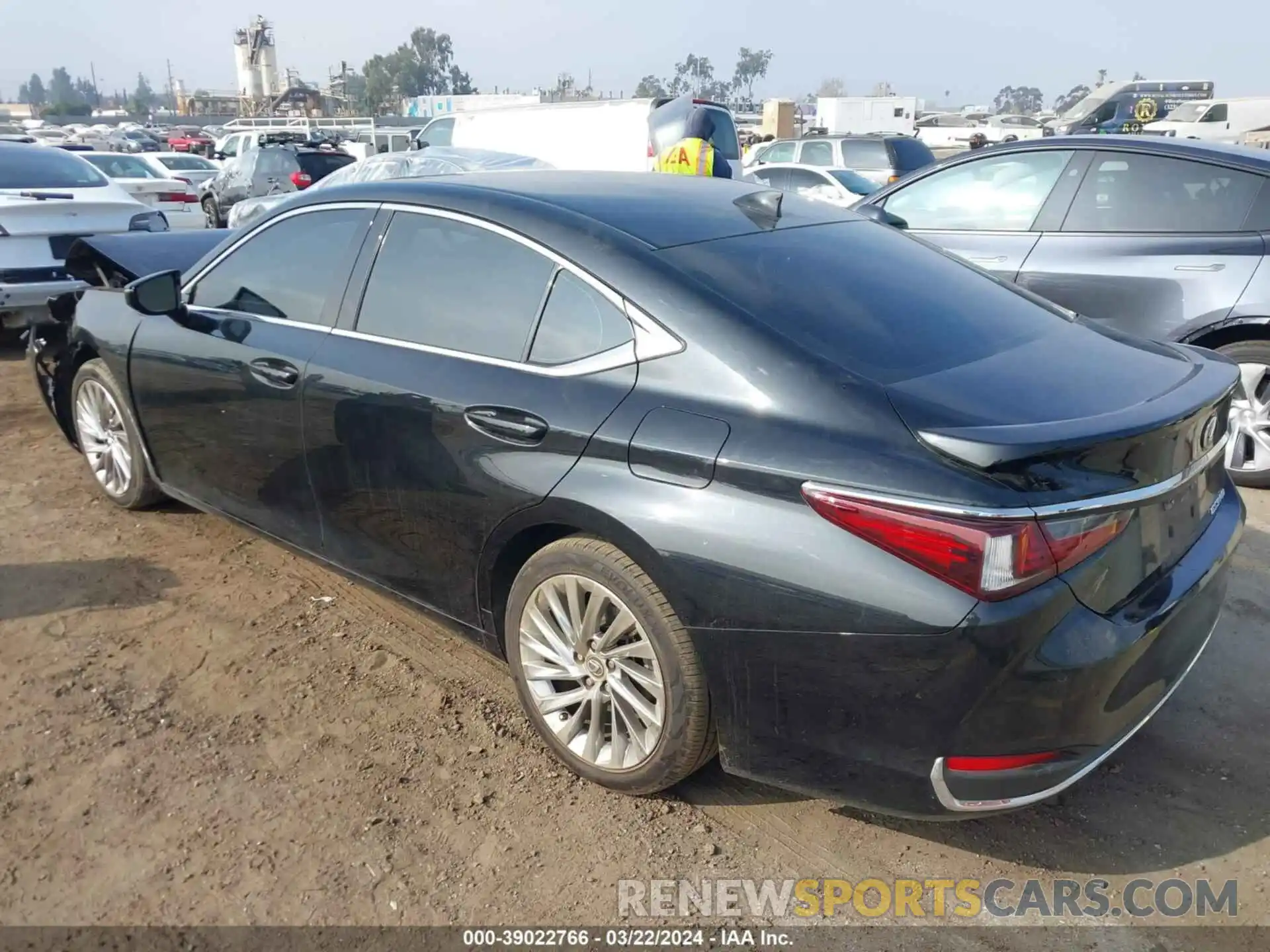 3 Photograph of a damaged car 58AEA1C12PU027771 LEXUS ES 2023