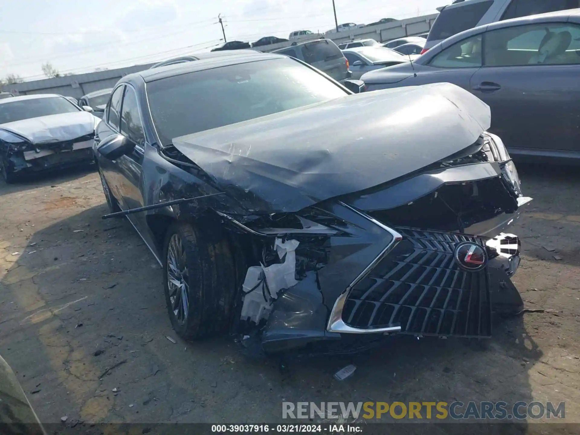 1 Photograph of a damaged car 58AEZ1B11RU172474 LEXUS ES 2024