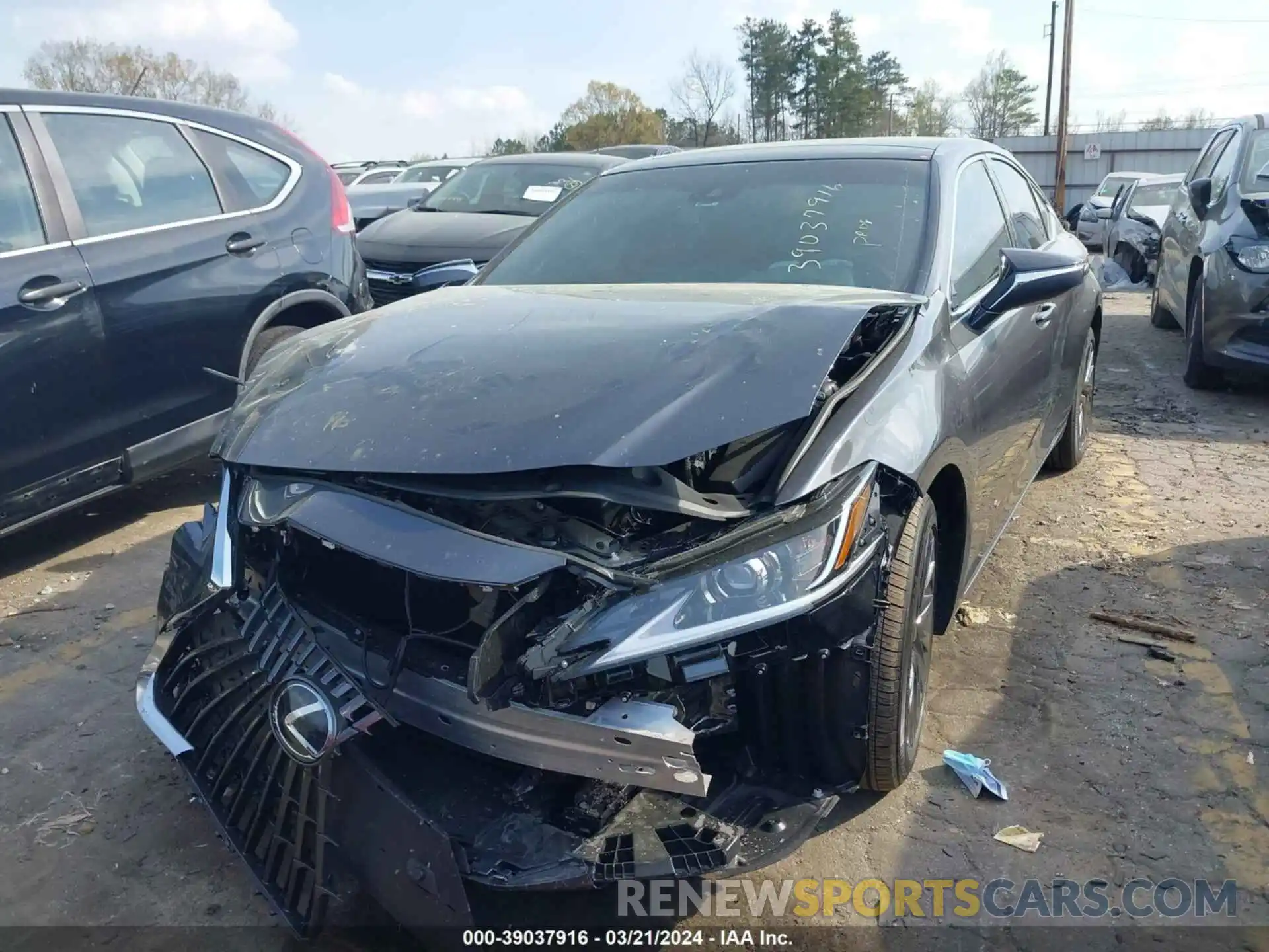 12 Photograph of a damaged car 58AEZ1B11RU172474 LEXUS ES 2024