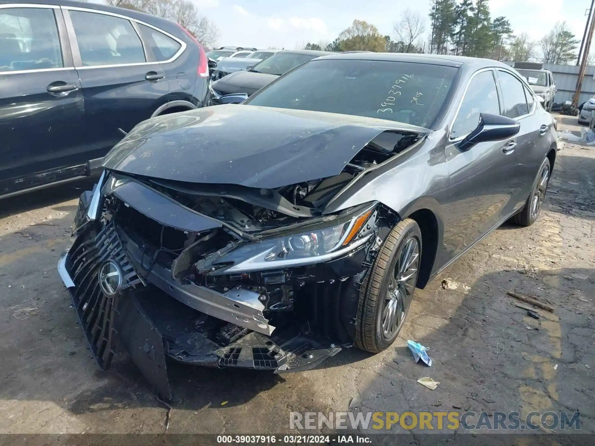 2 Photograph of a damaged car 58AEZ1B11RU172474 LEXUS ES 2024