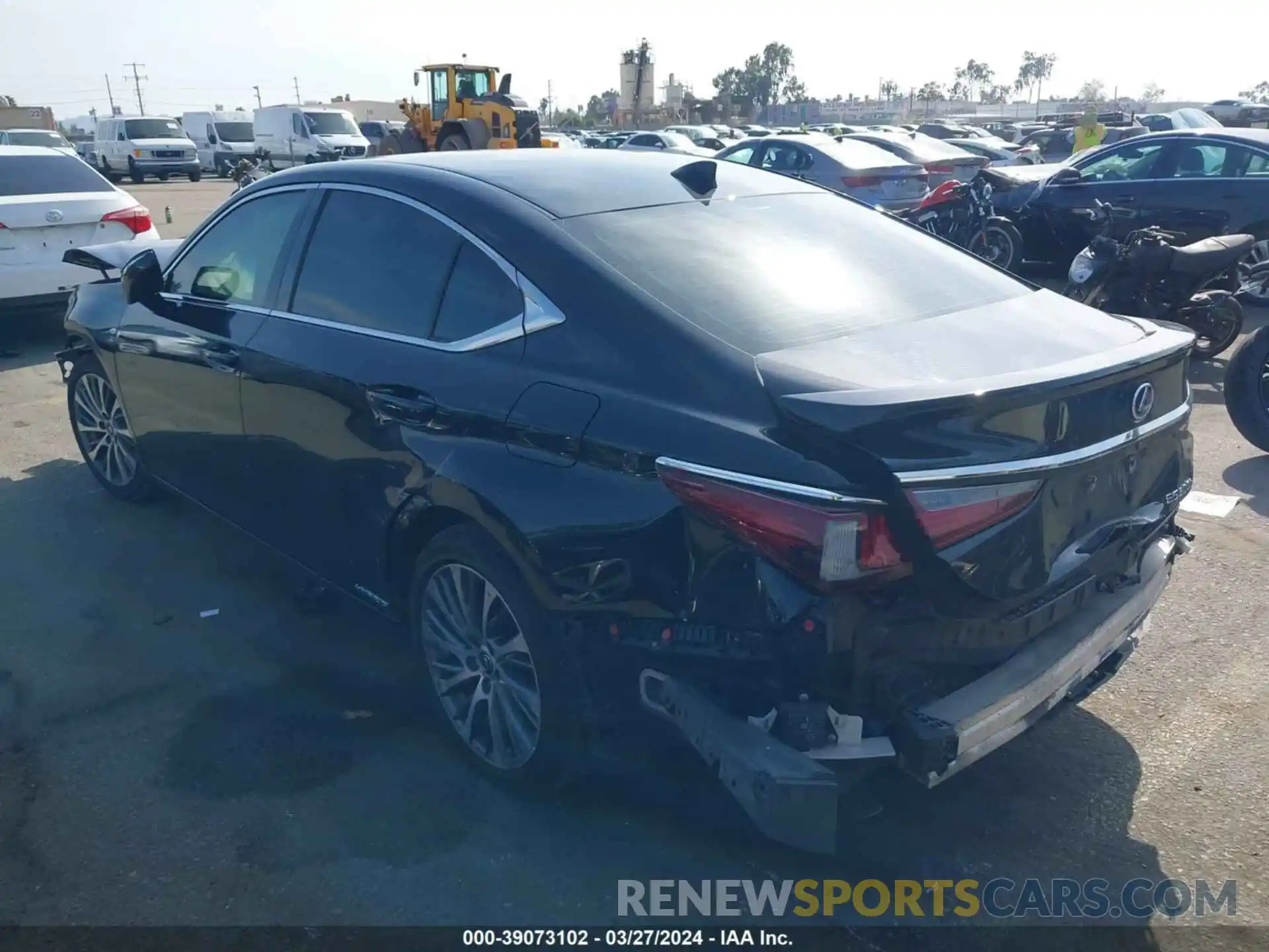 3 Photograph of a damaged car 58AB21B14KU001456 LEXUS ES 300H 2019