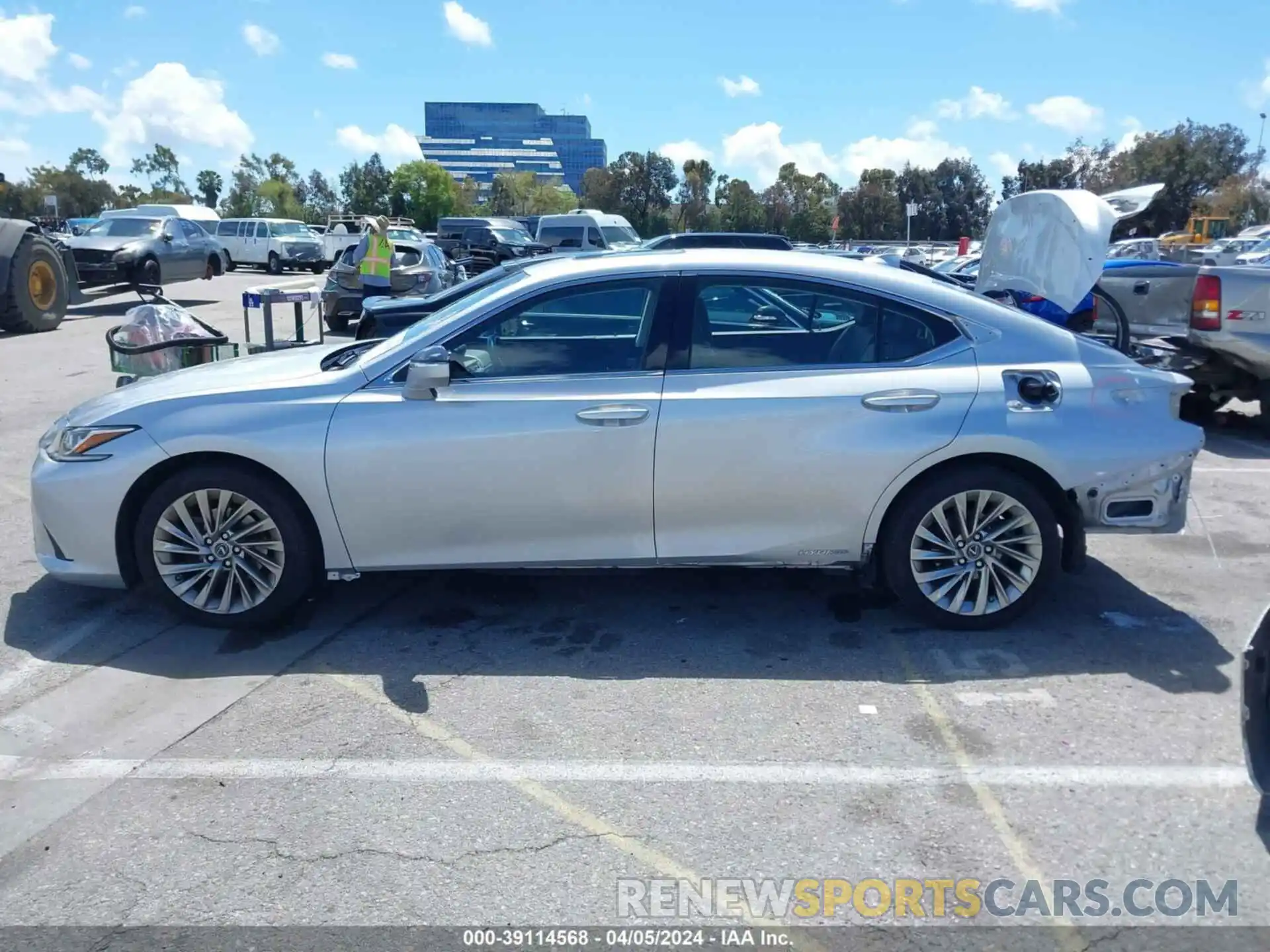 15 Photograph of a damaged car JTHB21B16K2036599 LEXUS ES 300H 2019