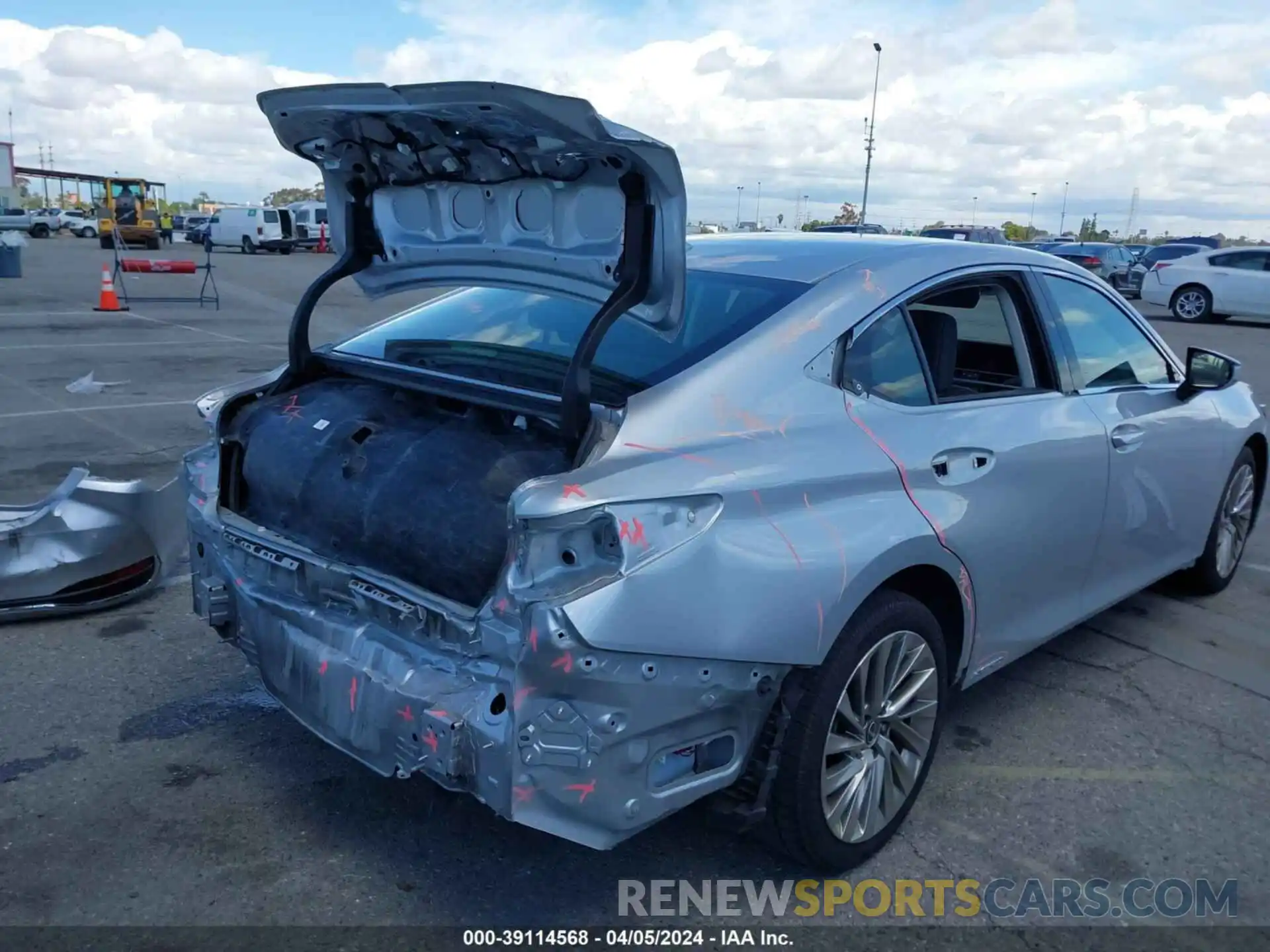 19 Photograph of a damaged car JTHB21B16K2036599 LEXUS ES 300H 2019