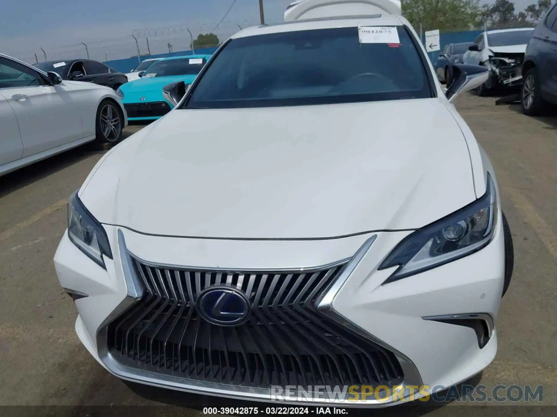 12 Фотография поврежденного автомобиля 58AD21B13LU005430 LEXUS ES 300H 2020