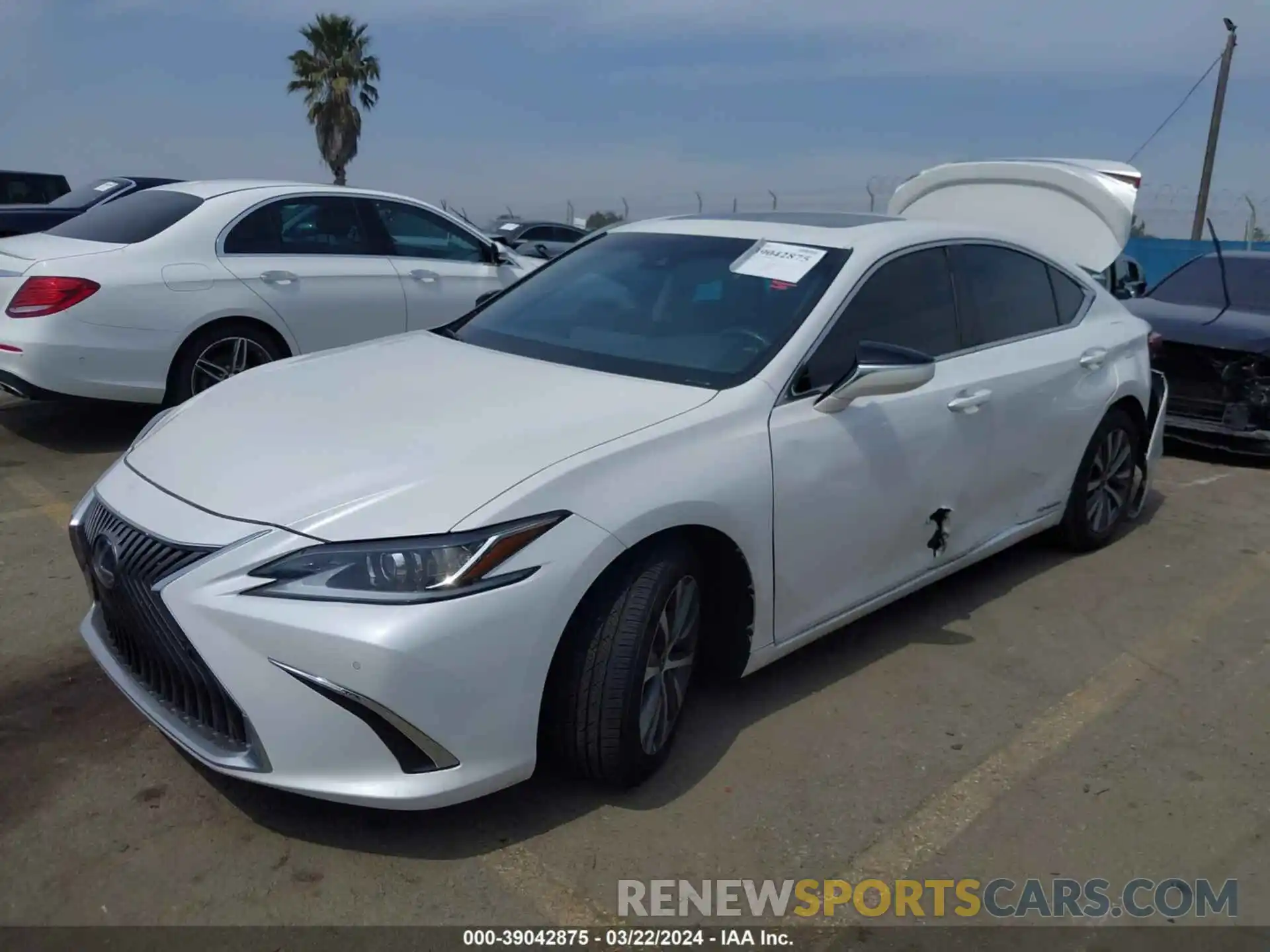 2 Photograph of a damaged car 58AD21B13LU005430 LEXUS ES 300H 2020