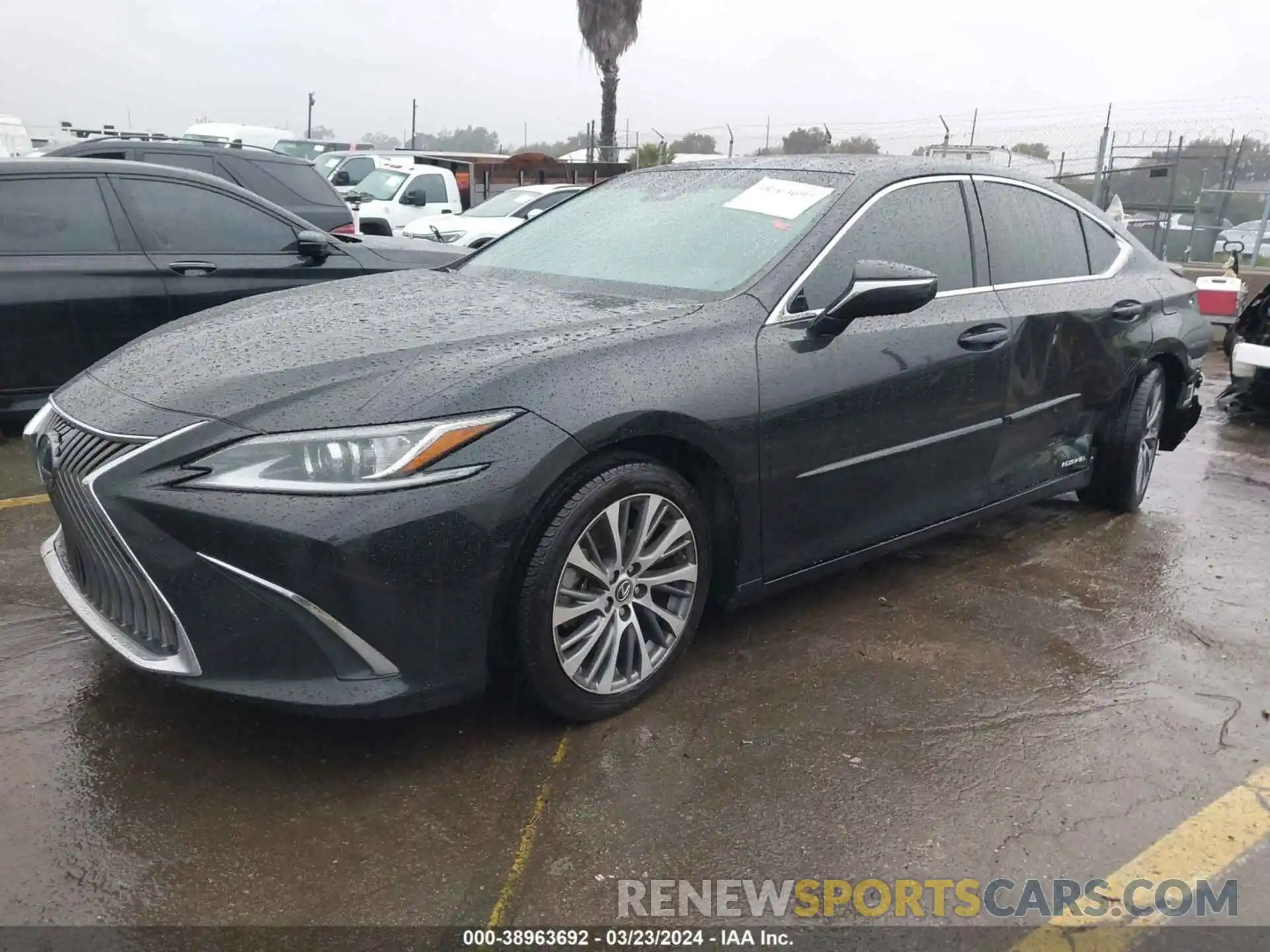 2 Photograph of a damaged car 58AD21B1XLU006669 LEXUS ES 300H 2020