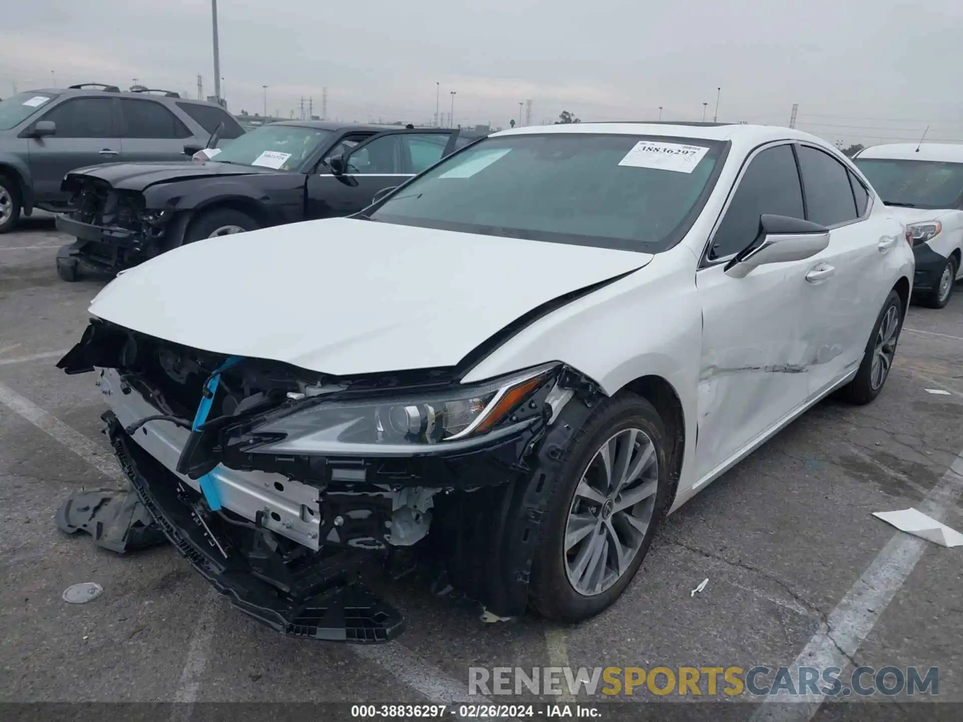 2 Photograph of a damaged car 58ACA1C10MU010499 LEXUS ES 300H 2021