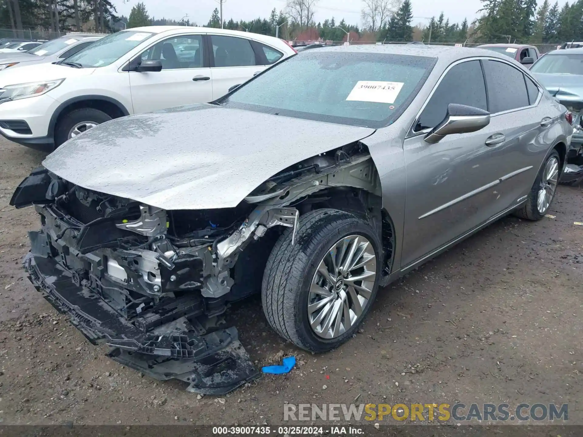 2 Photograph of a damaged car 58AEA1C16MU004747 LEXUS ES 300H 2021