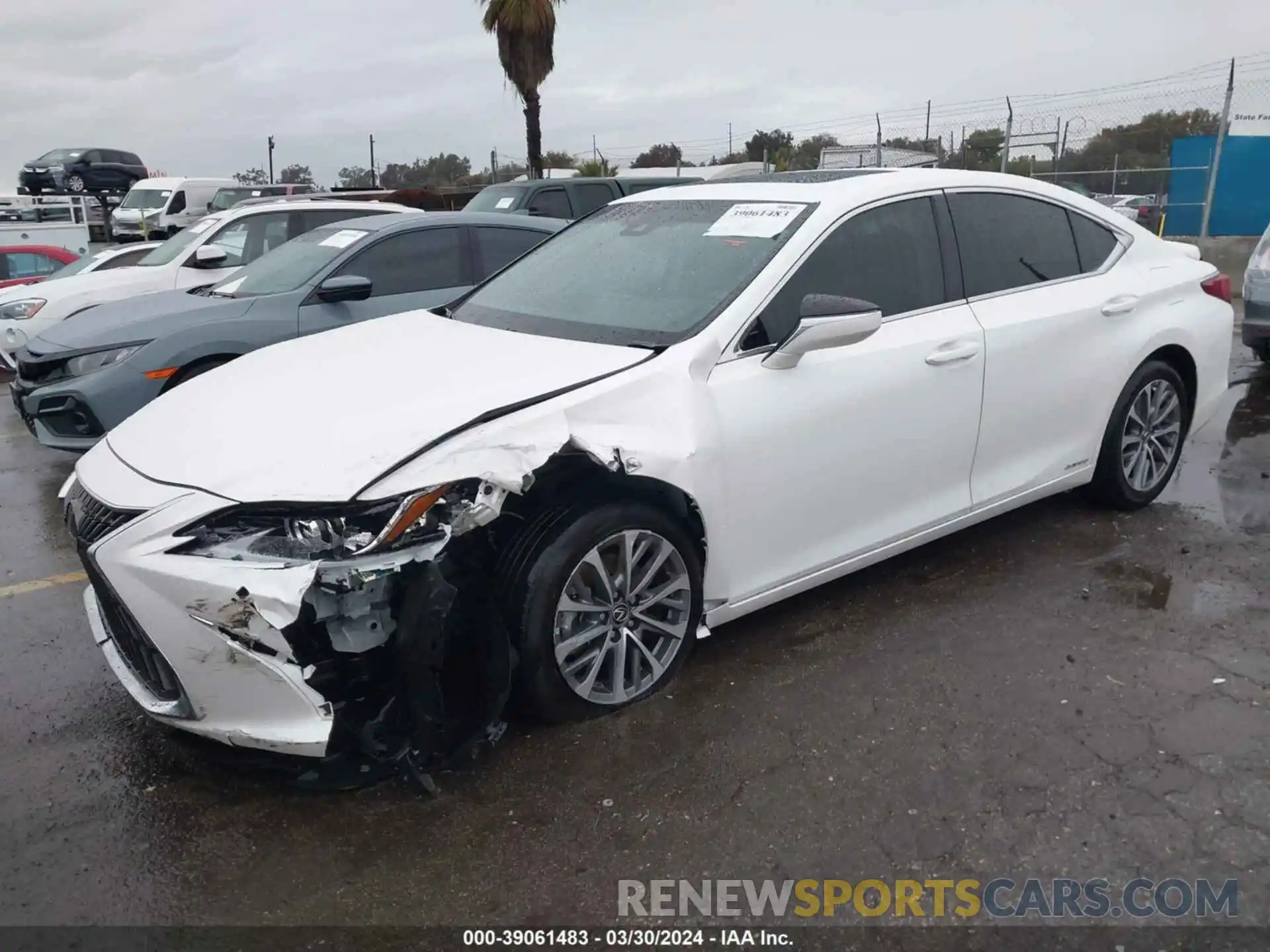 2 Photograph of a damaged car 58ACA1C17NU024336 LEXUS ES 300H 2022