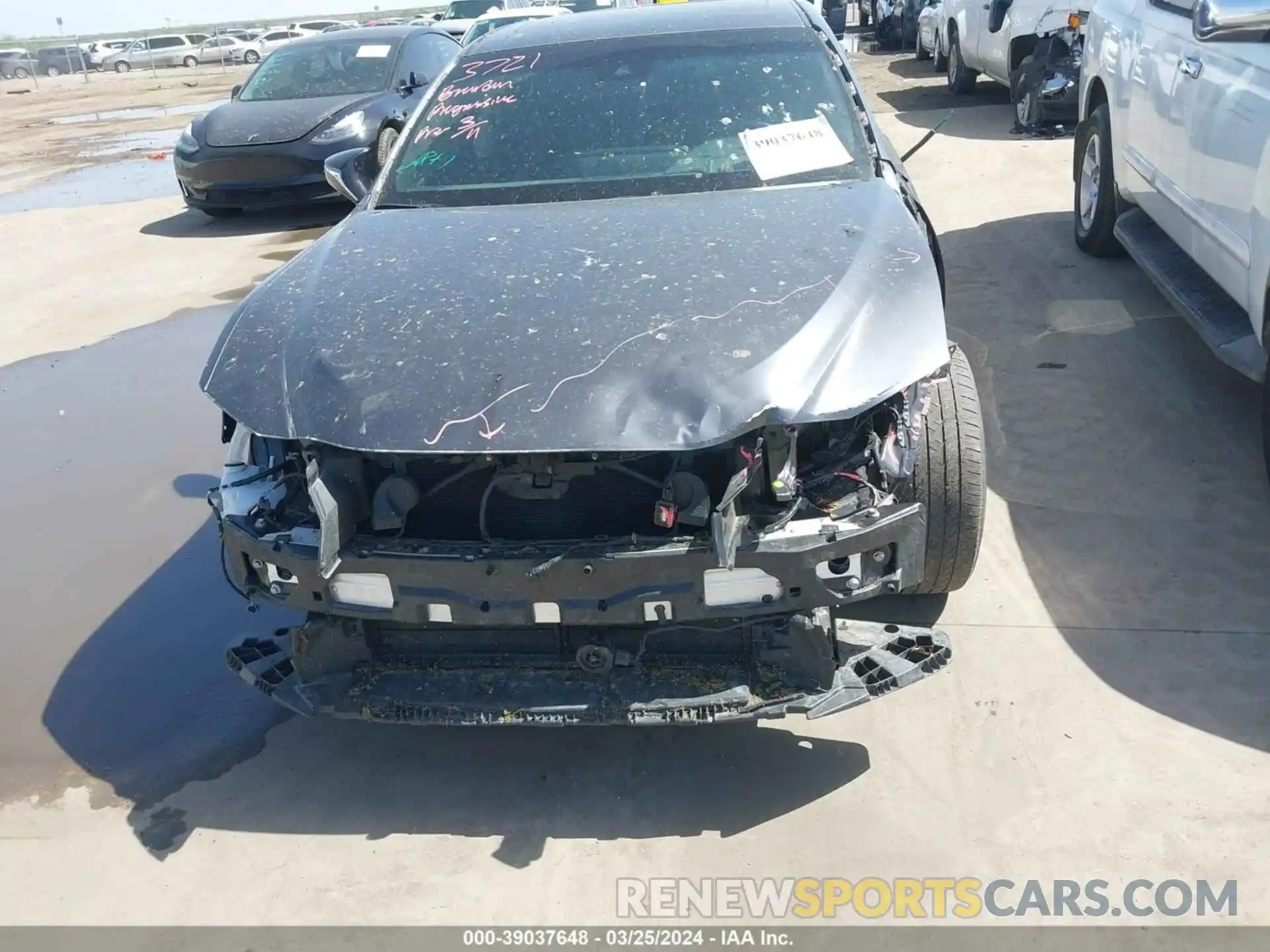 6 Photograph of a damaged car 58AFA1C12NU026136 LEXUS ES 300H 2022