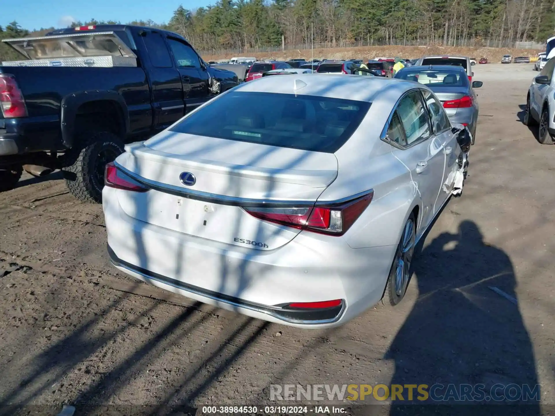 4 Photograph of a damaged car 58AFA1C15NU025014 LEXUS ES 300H 2022