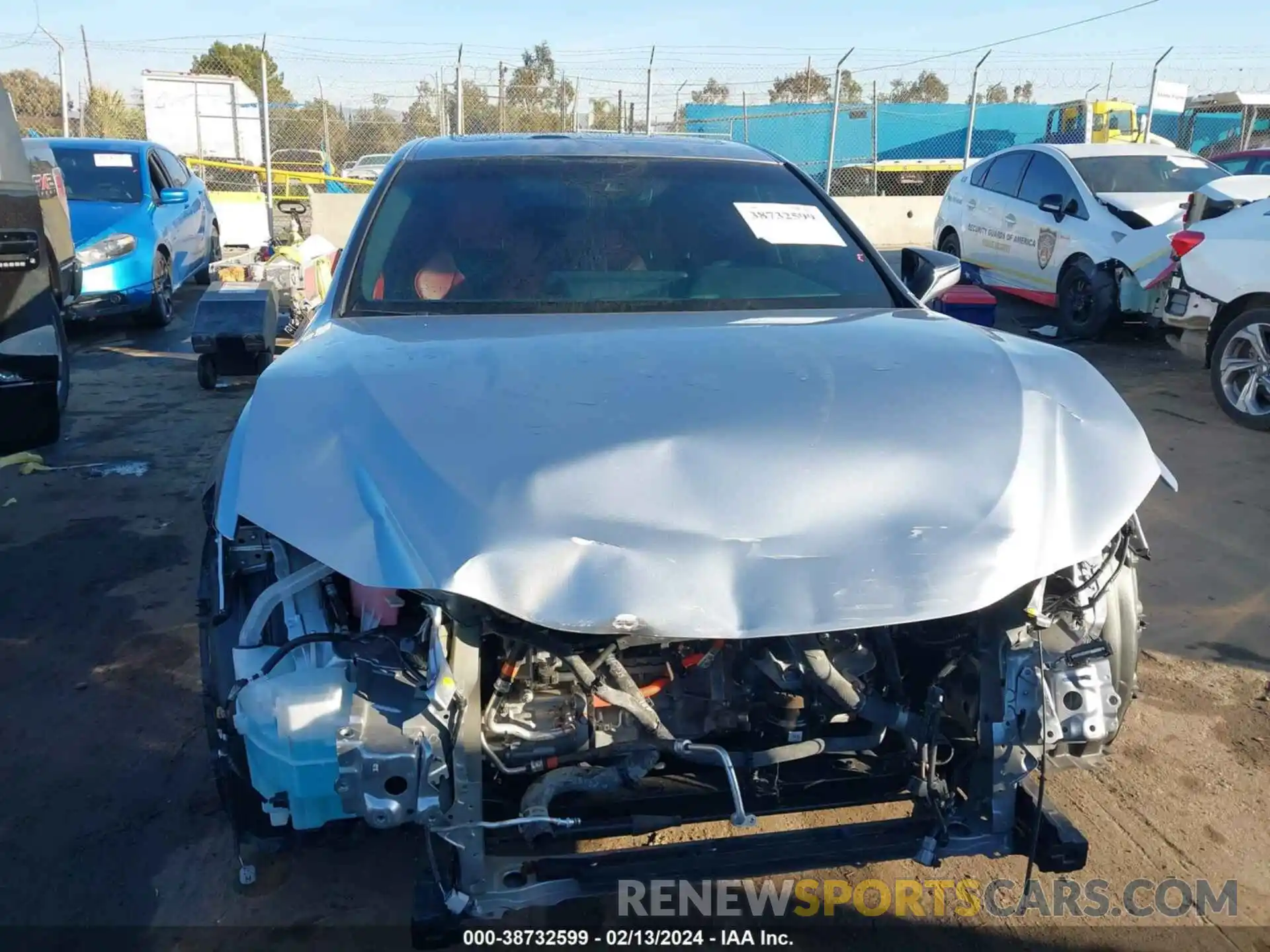 13 Photograph of a damaged car 58AGA1C16NU024913 LEXUS ES 300H 2022