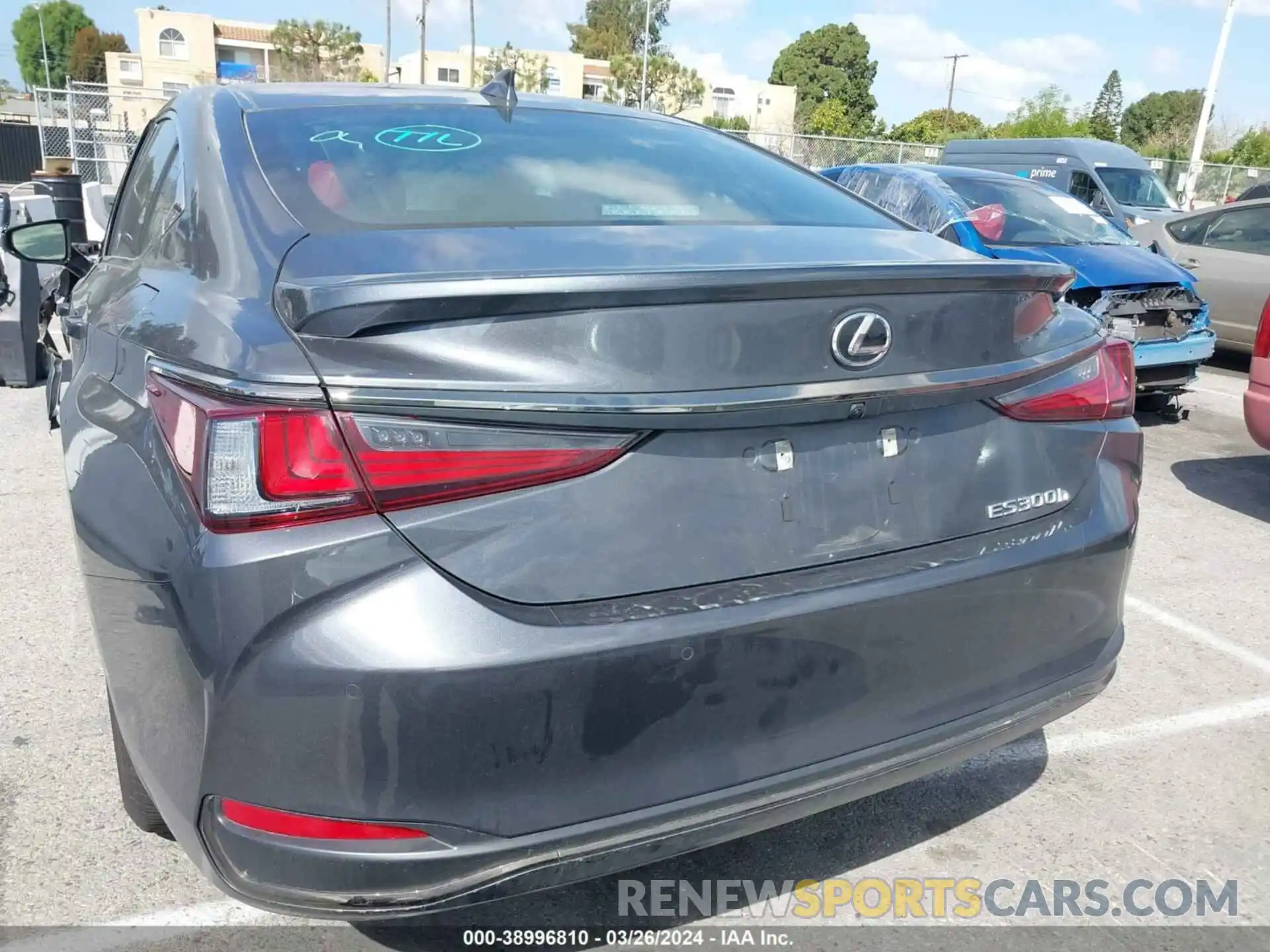 16 Photograph of a damaged car 58ABA1C13PU032948 LEXUS ES 300H 2023