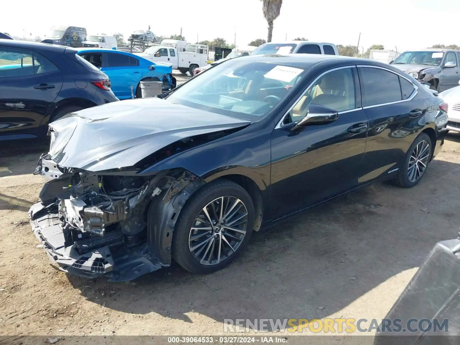 2 Photograph of a damaged car 58ADA1C10PU034522 LEXUS ES 300H 2023