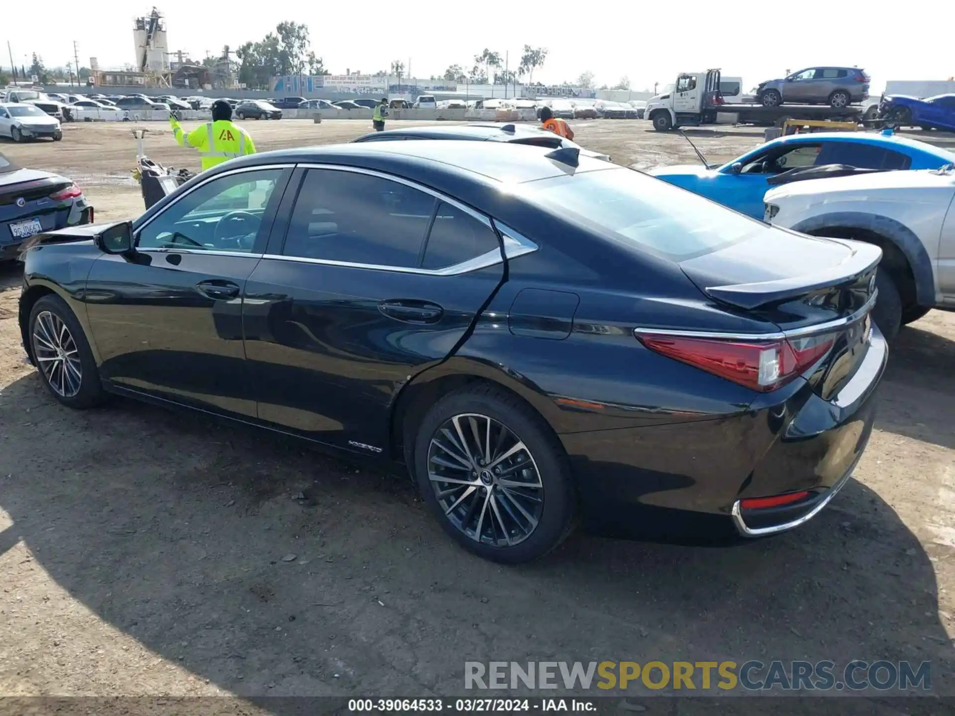 3 Photograph of a damaged car 58ADA1C10PU034522 LEXUS ES 300H 2023