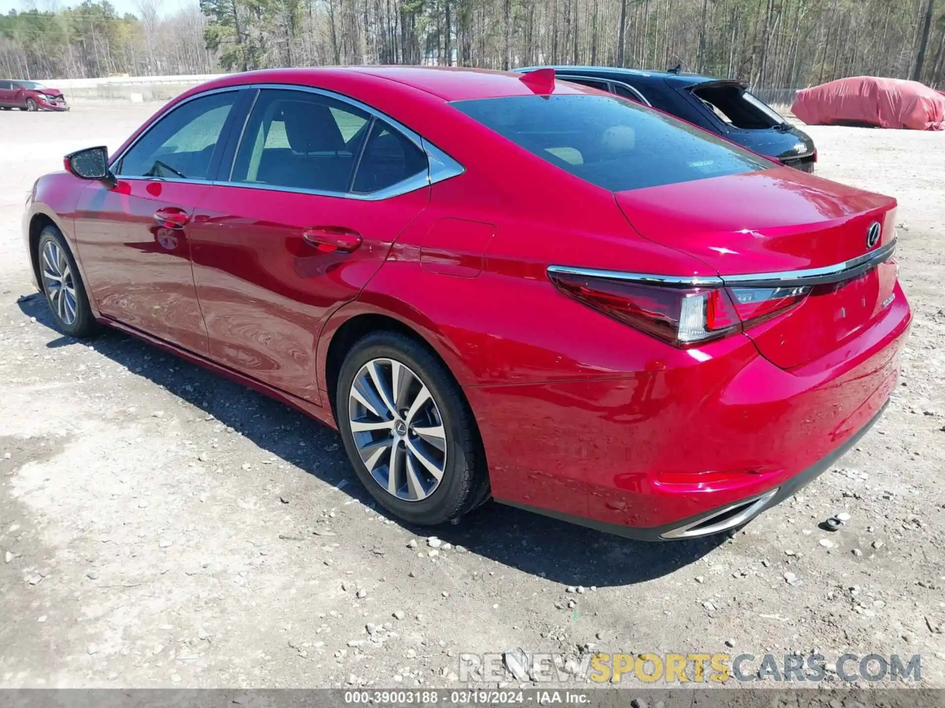 3 Photograph of a damaged car 58ABZ1B10KU049967 LEXUS ES 350 2019