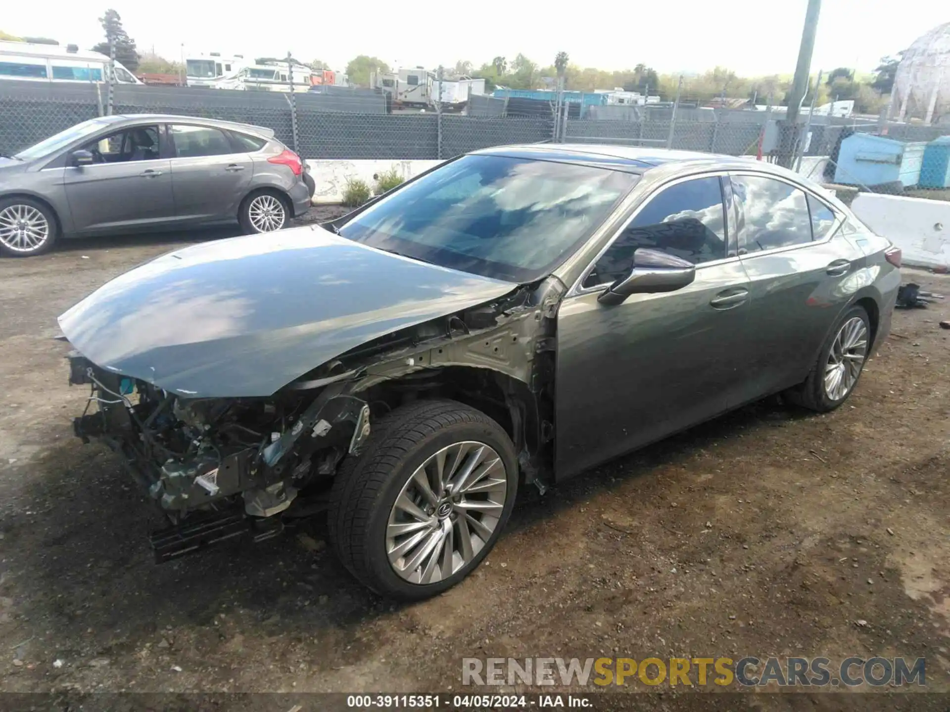 2 Photograph of a damaged car 58ABZ1B11KU050013 LEXUS ES 350 2019