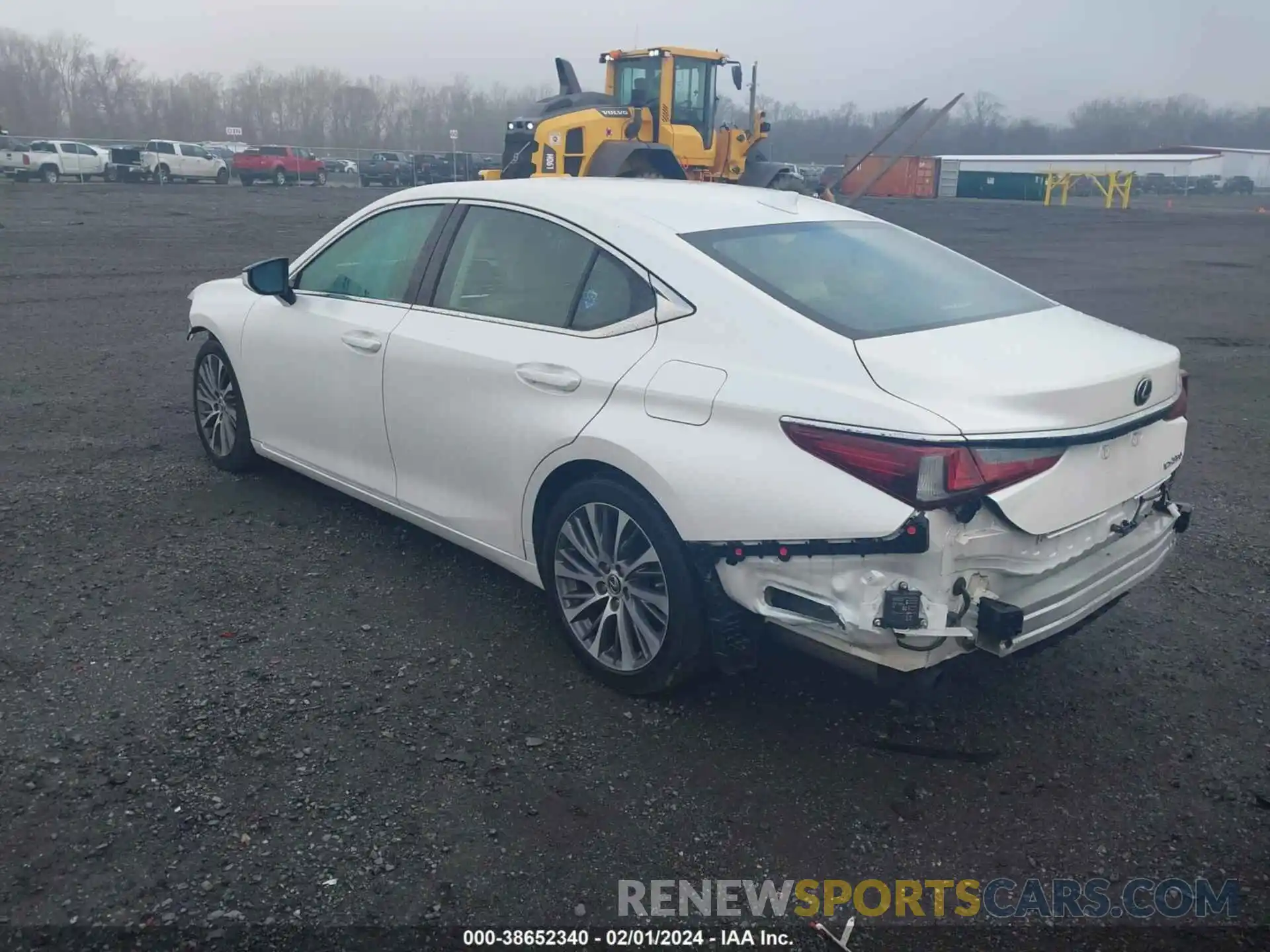 3 Photograph of a damaged car 58ABZ1B12KU034127 LEXUS ES 350 2019