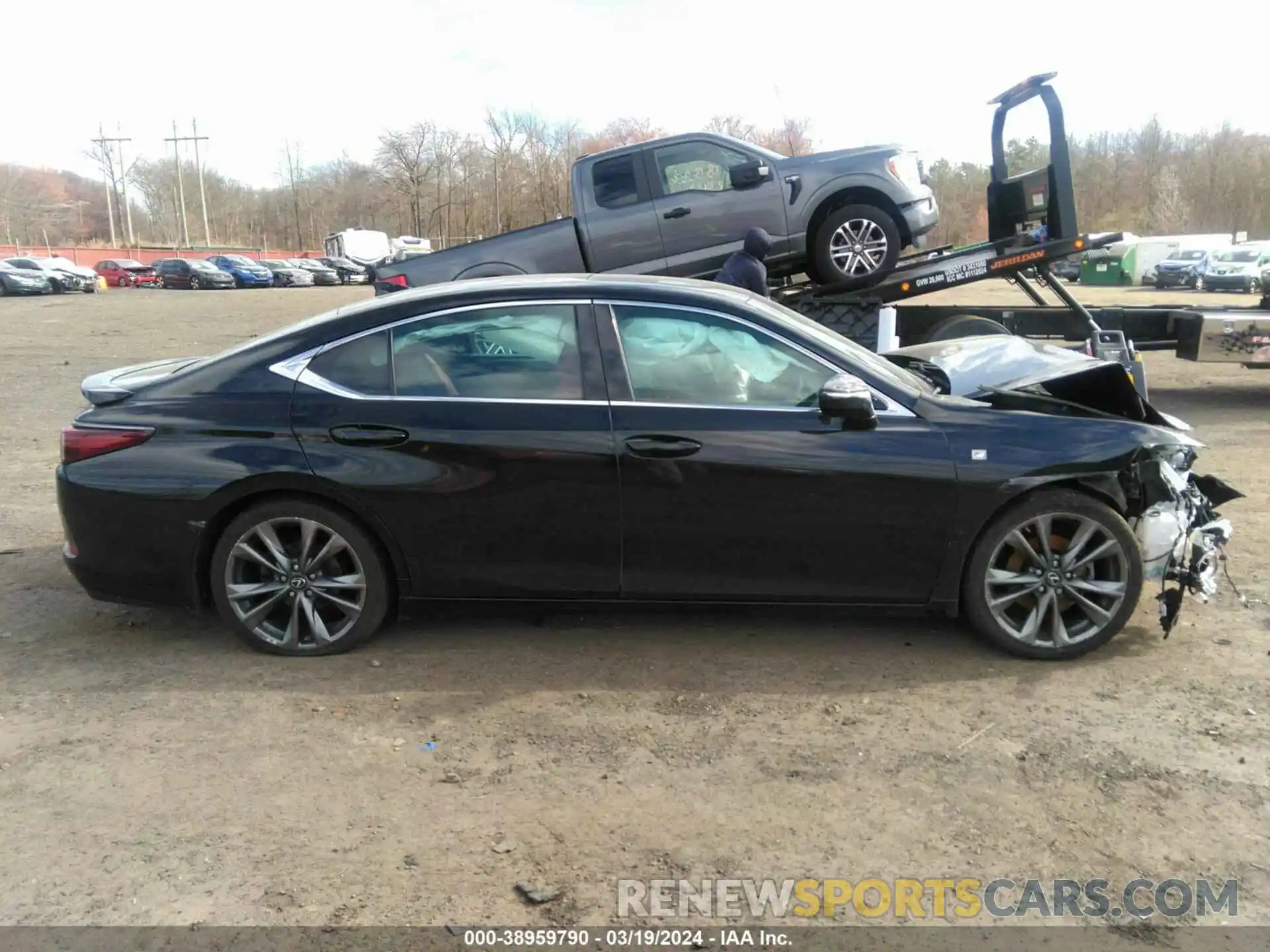 13 Photograph of a damaged car 58ABZ1B12KU043006 LEXUS ES 350 2019