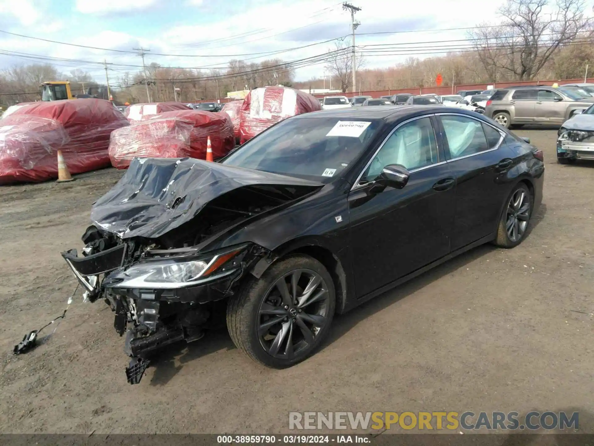 2 Photograph of a damaged car 58ABZ1B12KU043006 LEXUS ES 350 2019