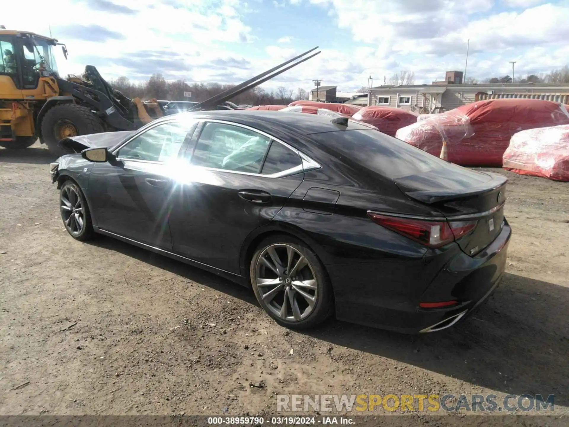 3 Photograph of a damaged car 58ABZ1B12KU043006 LEXUS ES 350 2019