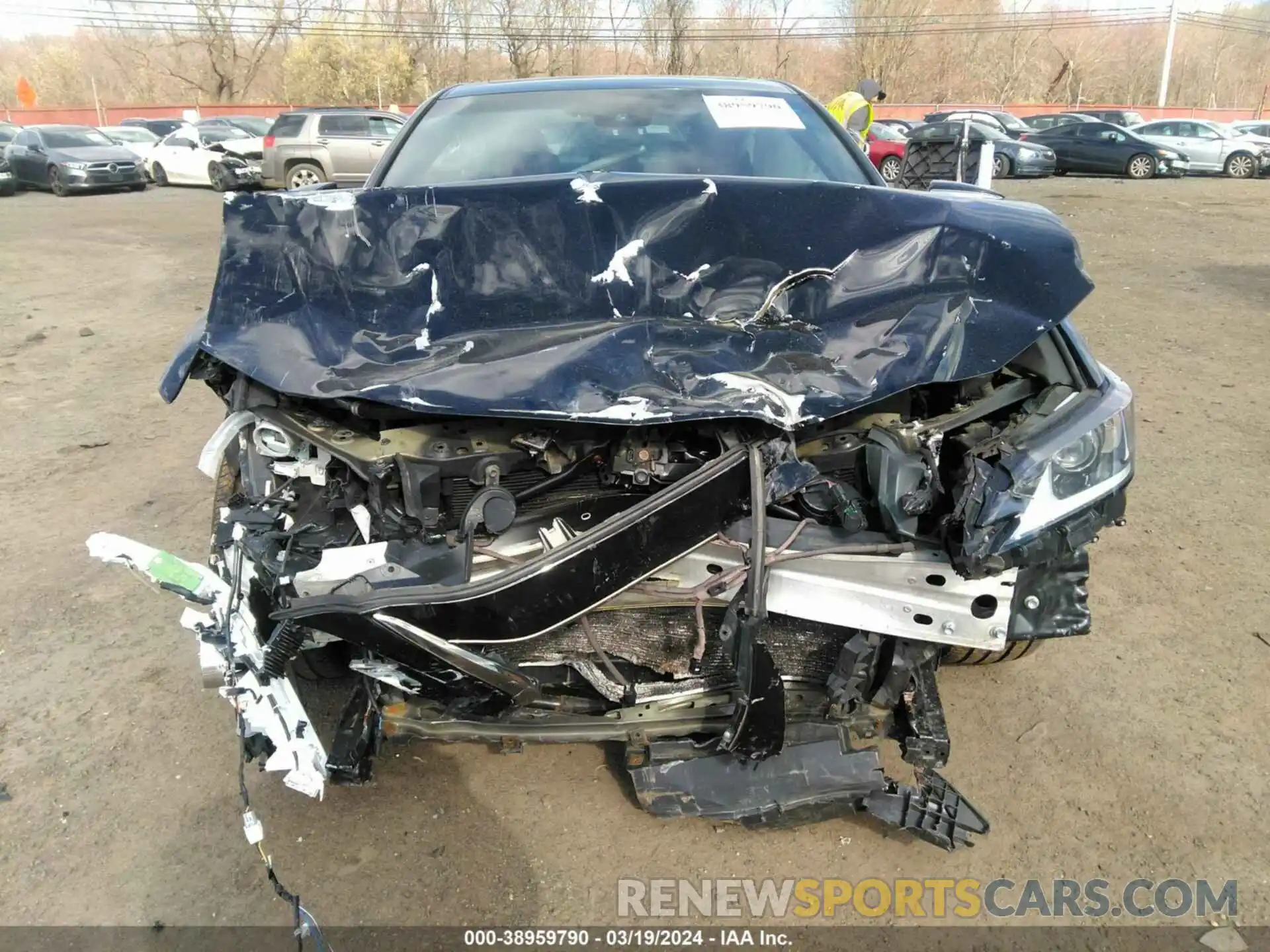 6 Photograph of a damaged car 58ABZ1B12KU043006 LEXUS ES 350 2019