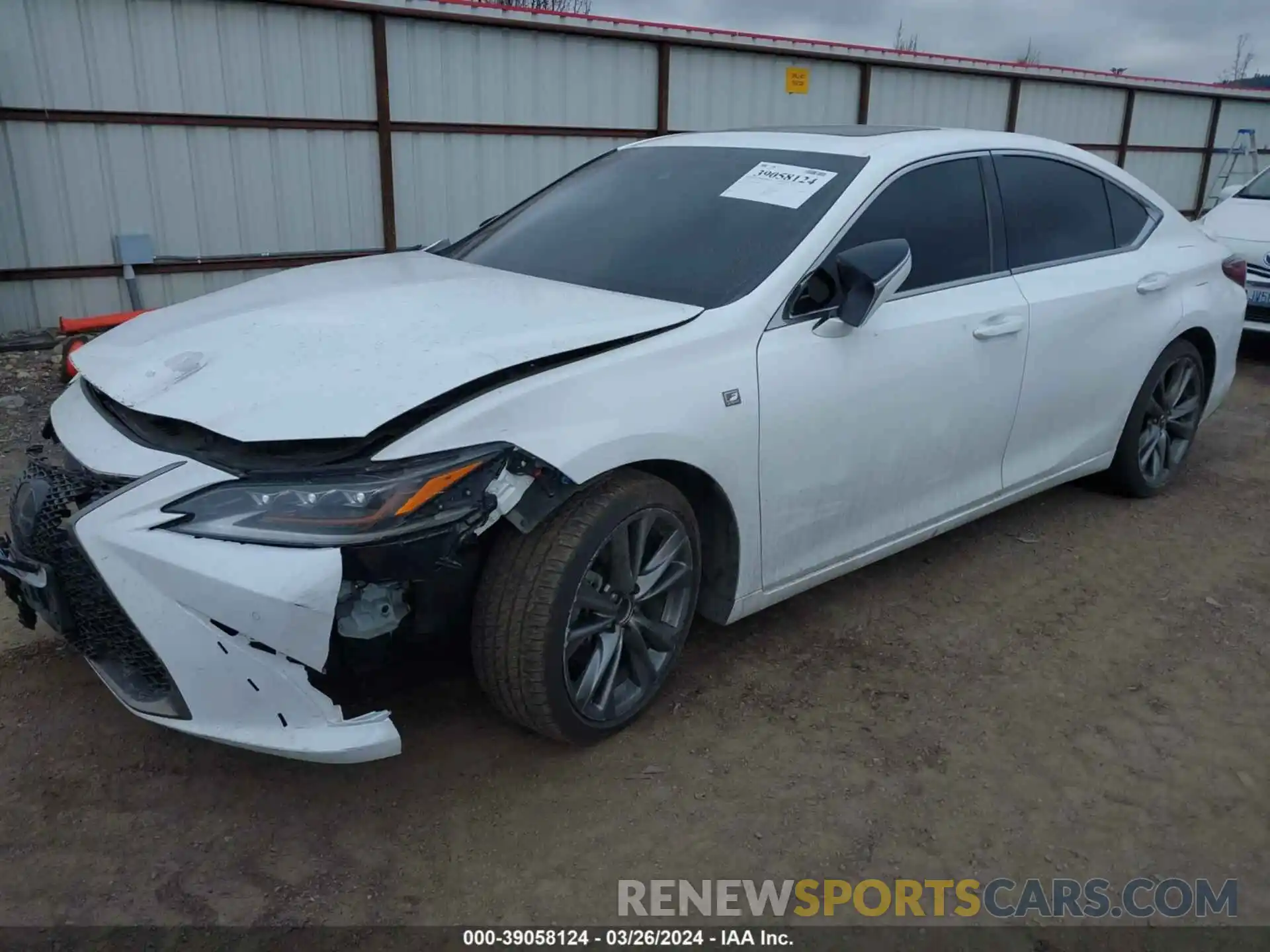 2 Photograph of a damaged car 58ABZ1B18KU004789 LEXUS ES 350 2019