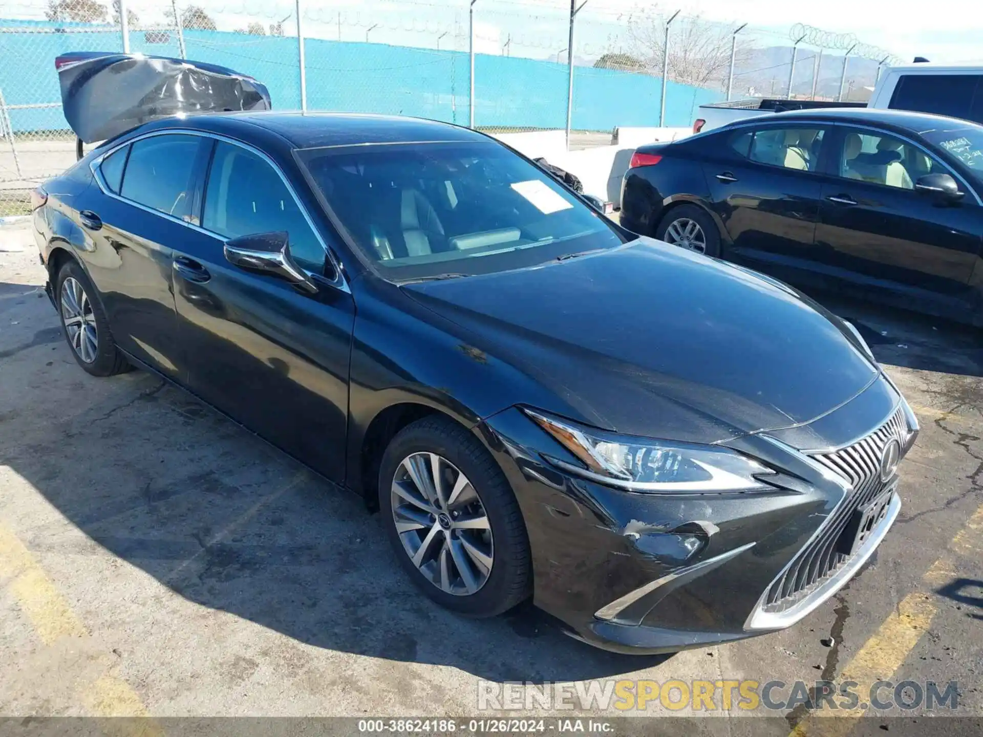 1 Photograph of a damaged car 58ABZ1B19KU049966 LEXUS ES 350 2019