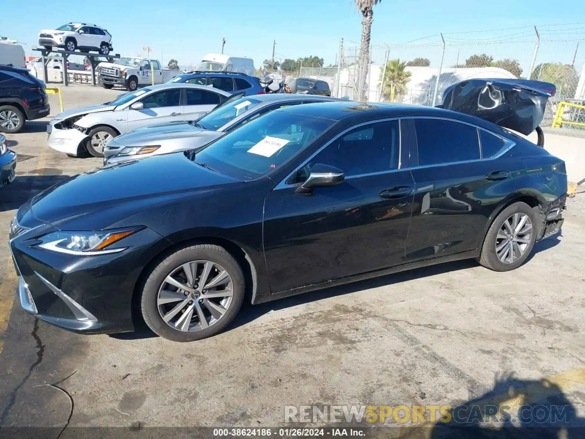 14 Photograph of a damaged car 58ABZ1B19KU049966 LEXUS ES 350 2019